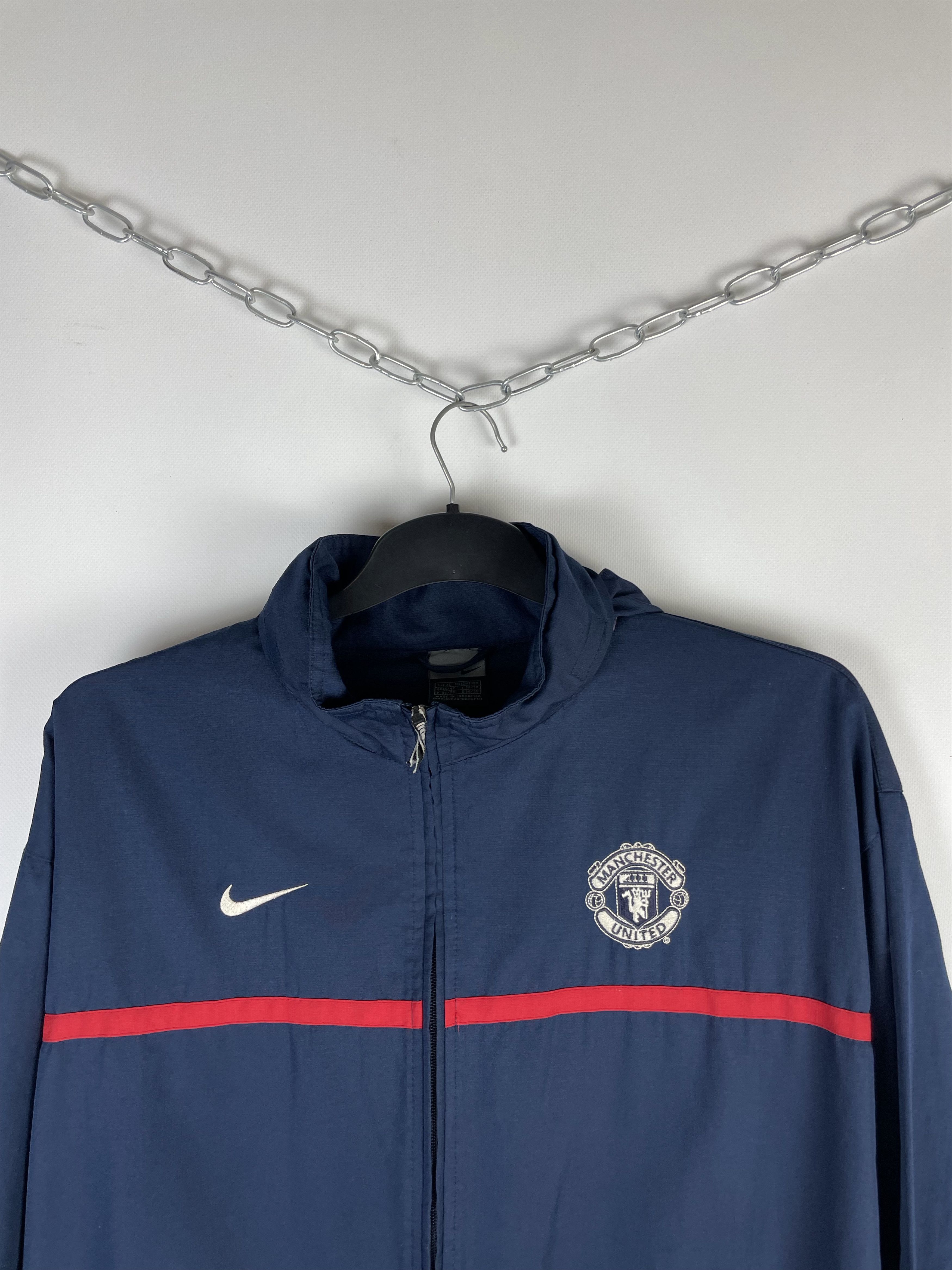 Nike Vintage Nike Manchester United Jacket Training Size US XL / EU 56 / 4 - 3 Thumbnail