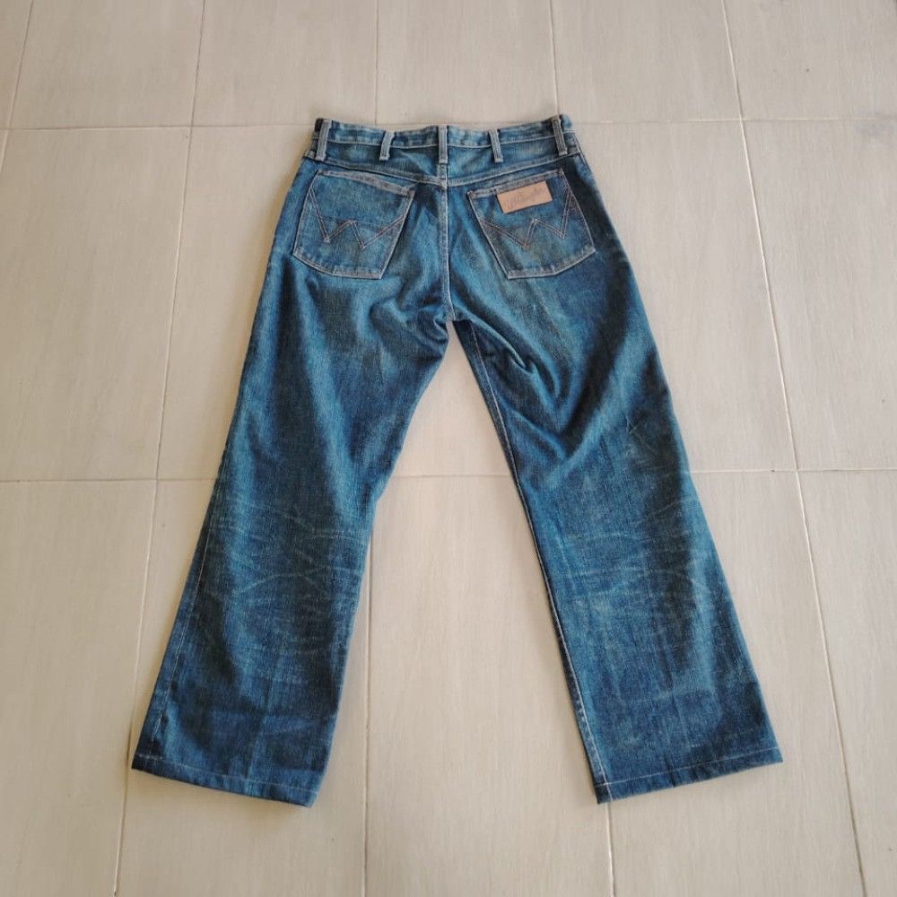Wrangler Vintage Wrangler Blue Bell Selvedge Blue Denim Jeans M1112 Size US 33 - 10 Thumbnail