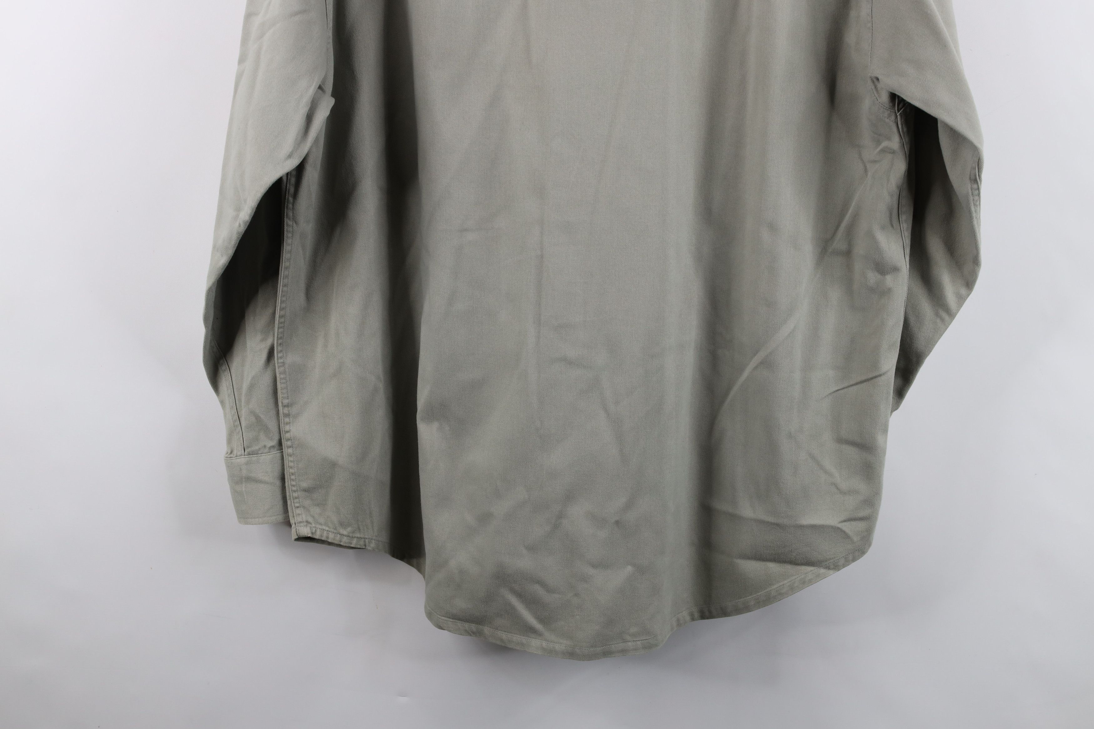Vintage Vintage 90s Team USA Hockey Button Down Shirt Green Size US L / EU 52-54 / 3 - 14 Thumbnail