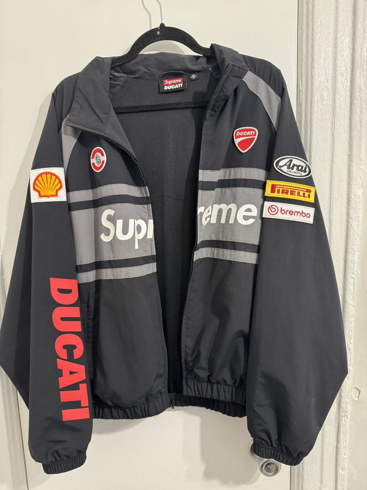 Supreme Ducati Track Jacket | Grailed