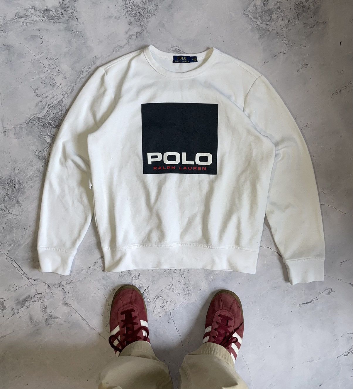Polo Ralph Lauren × Ralph Lauren Sport Ralph Lauren Sweatshirt Size US M / EU 48-50 / 2 - 1 Thumbnail