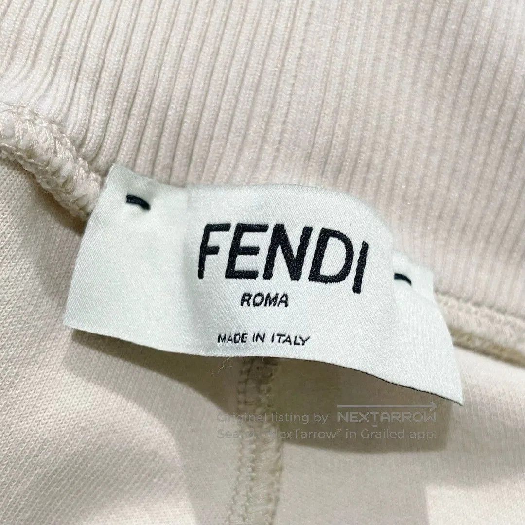 Fendi fendi beige side stripe athletic pants. Size US 40 / EU 56 - 5 Thumbnail