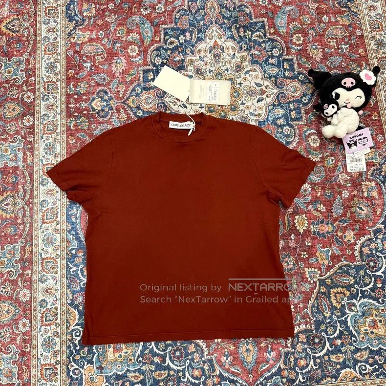 Our Legacy Our Legacy Red brick short sleeves Size US S / EU 44-46 / 1 - 1 Thumbnail