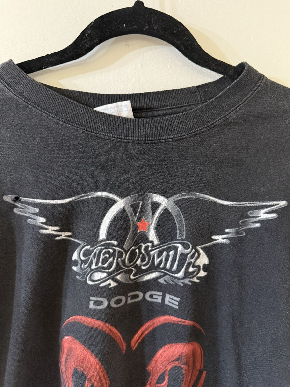 Vintage Vintage Aerosmith shirt Size US M / EU 48-50 / 2 - 2 Thumbnail