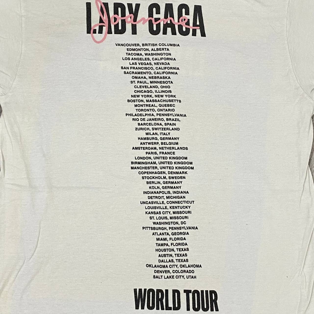 Band Tees Lady gaga band joanne world tour Size US M / EU 48-50 / 2 - 7 Thumbnail