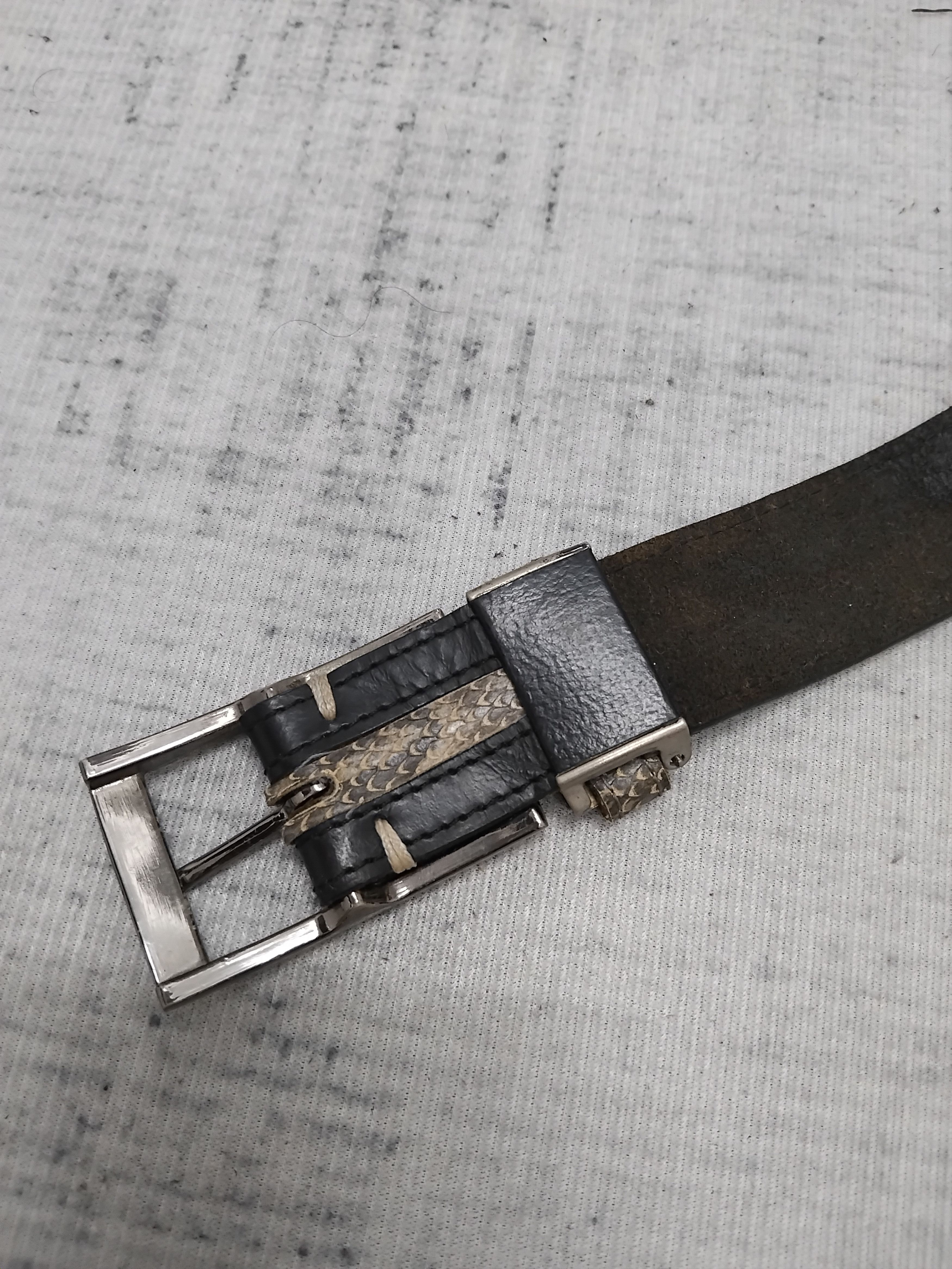 Comme Ca Ism 💥Comme ca ism snake skin leather belt Size ONE SIZE - 5 Thumbnail