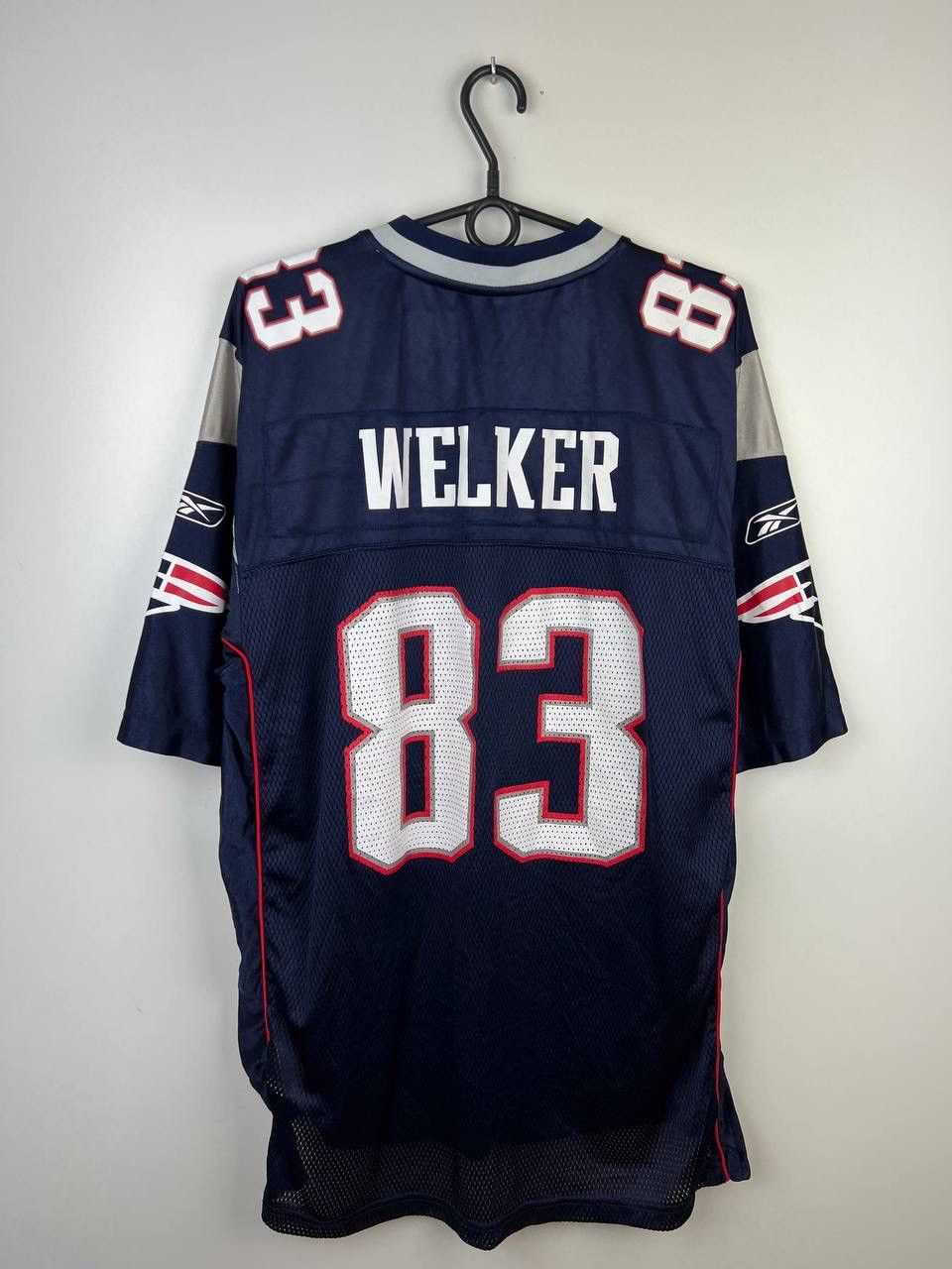 Reebok Patriots Welker Reebok NFL Jersey t-shirts size L Size US L / EU 52-54 / 3 - 2 Thumbnail