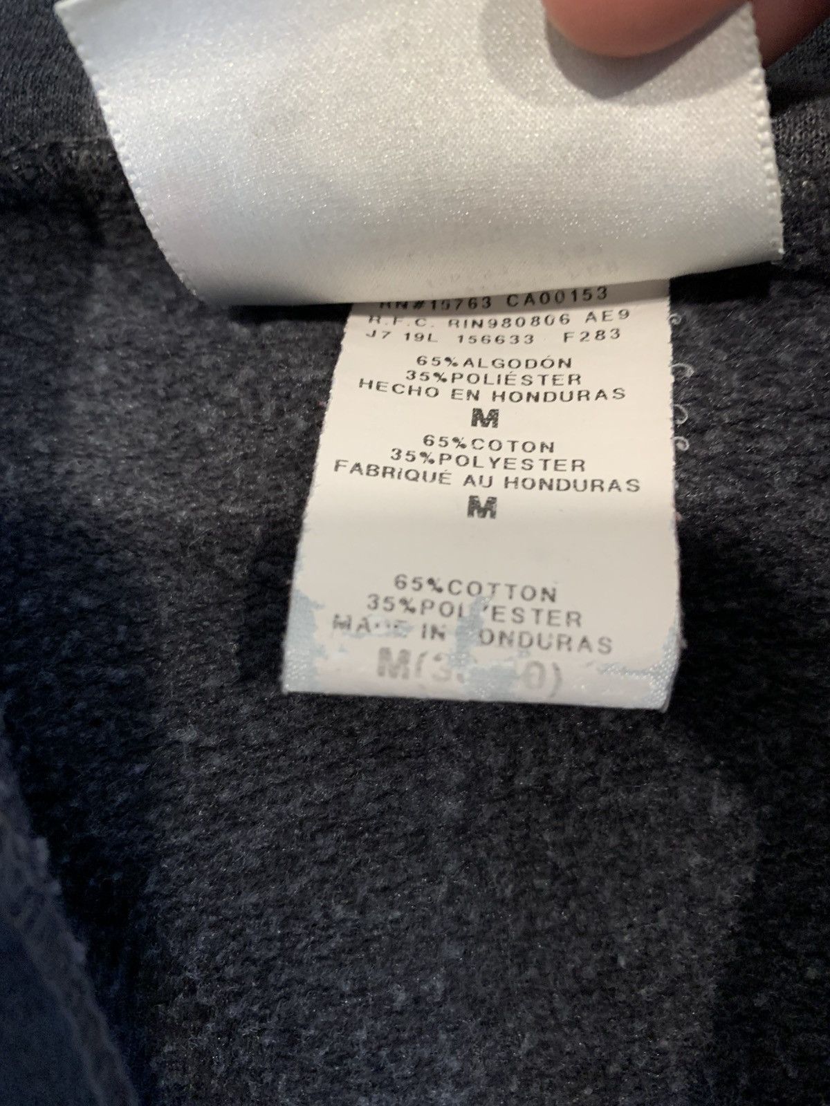 Hanes Vintage Trader Joes grey zip up Size US M / EU 48-50 / 2 - 6 Thumbnail