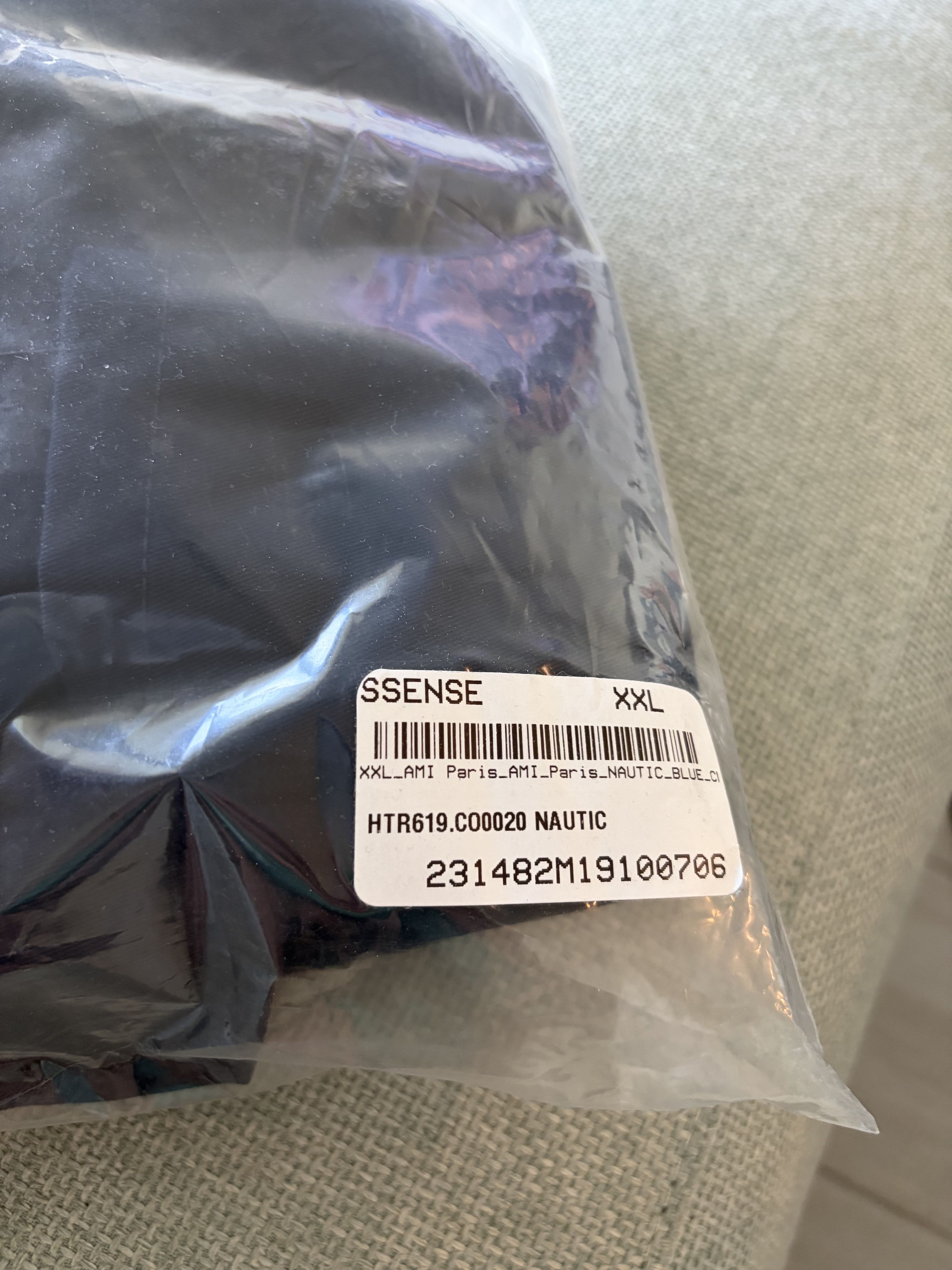 AMI *MSG TO OFFER* Ami Paris Straight Leg Trousers BNWT Size US 36 / EU 52 - 5 Thumbnail