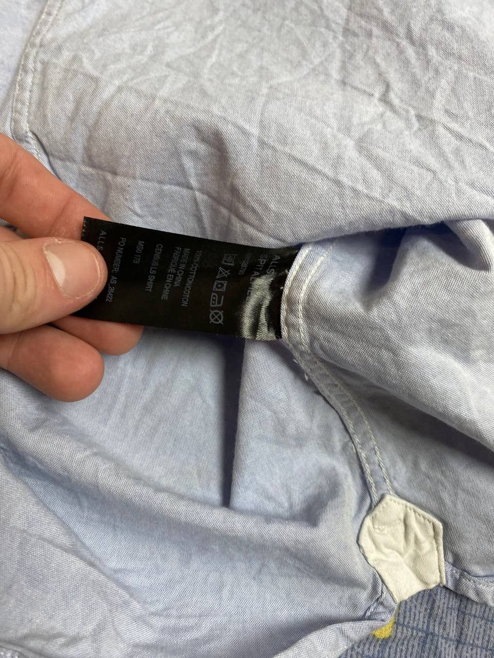 Allsaints Y2k Allsaints Shirt Button Up Vintage Luxury Size US S / EU 44-46 / 1 - 6 Thumbnail
