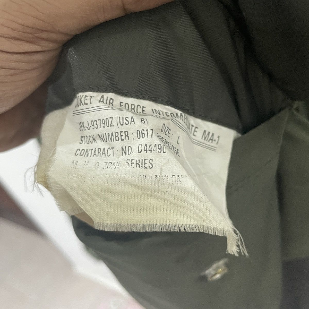 Other Vintage Unbranded Airforce Jacket Size US XL / EU 56 / 4 - 5 Thumbnail