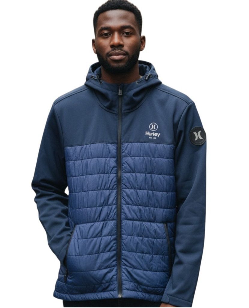 Hurley Hurley Softshell Windproof Hybrid Windbreaker Jacket Small Size US S / EU 44-46 / 1 - 1 Thumbnail