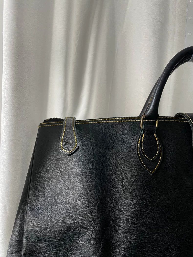 Comme des Garcons Comme des Garçons 90s vintage leather genuine leather bosto Size ONE SIZE - 2 Thumbnail