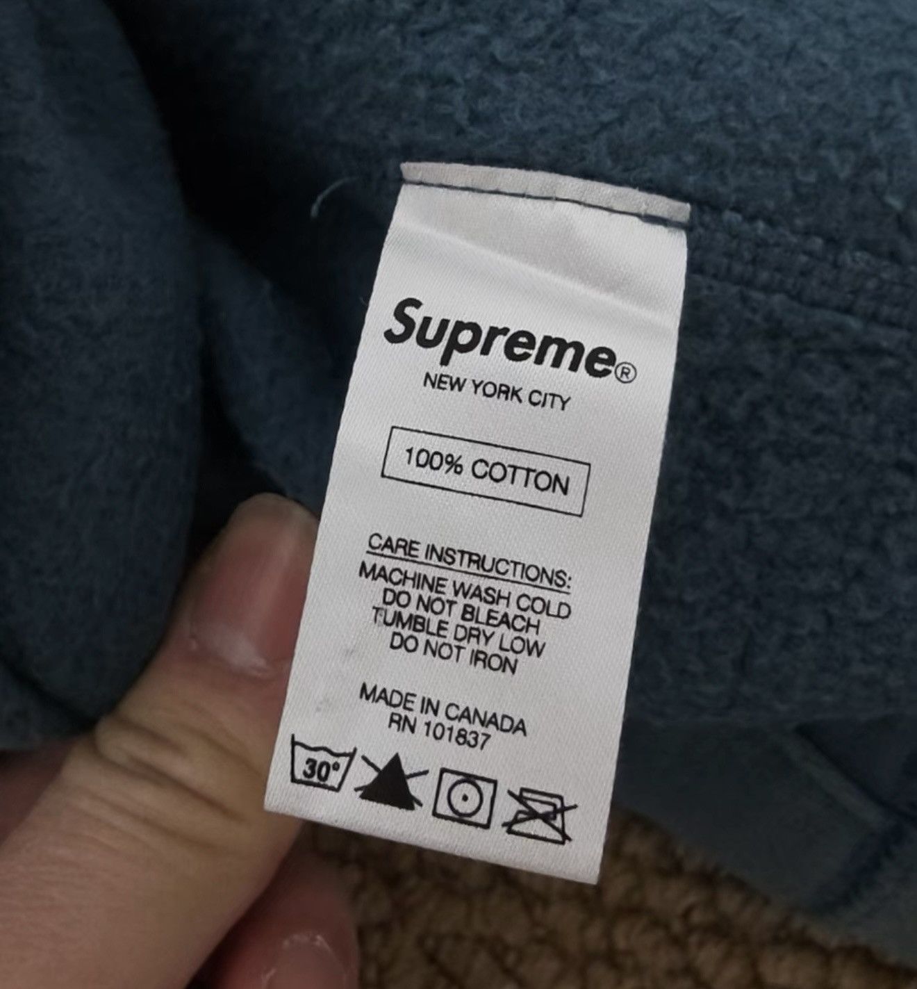 Supreme Akira arm hooded sweatshirt