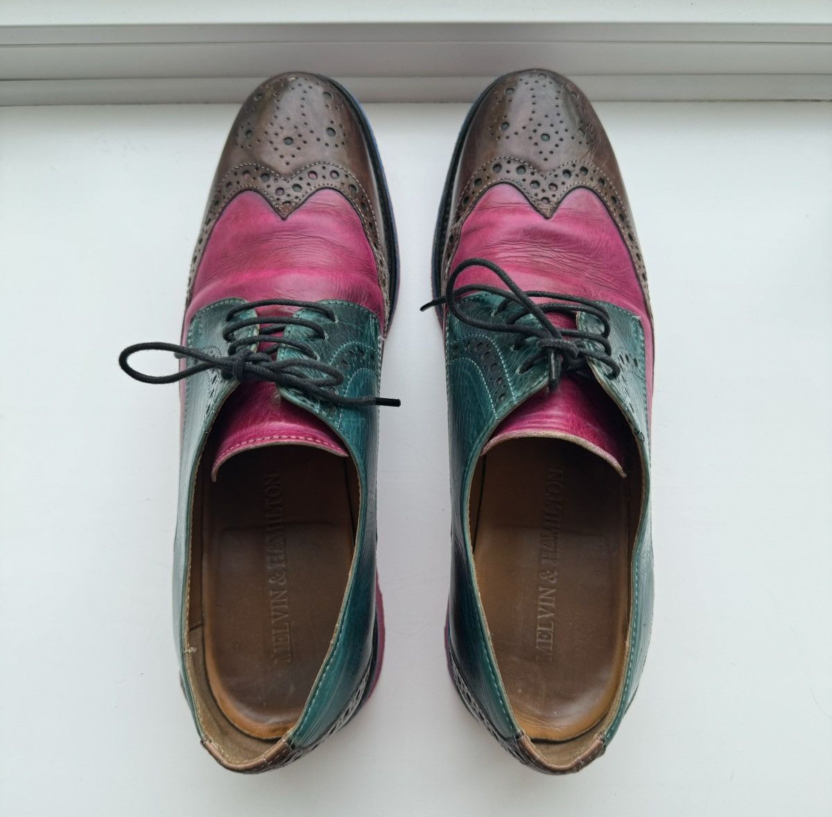 Designer × Melvin & Hamilton Melvin & Hamilton 40size Amelie 3 leather brogues shoes Size US 9 / EU 42 - 20 Thumbnail