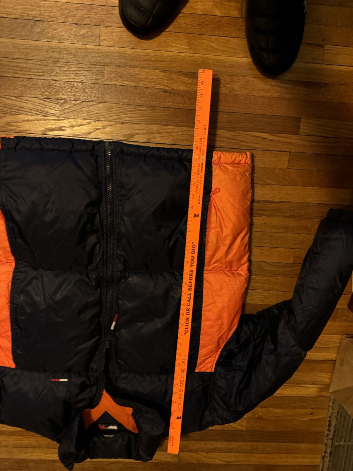 Tommy Hilfiger × Vintage Vintage Tommy Hilfiger Goose Down Puffer Jacket Size US L / EU 52-54 / 3 - 7 Thumbnail