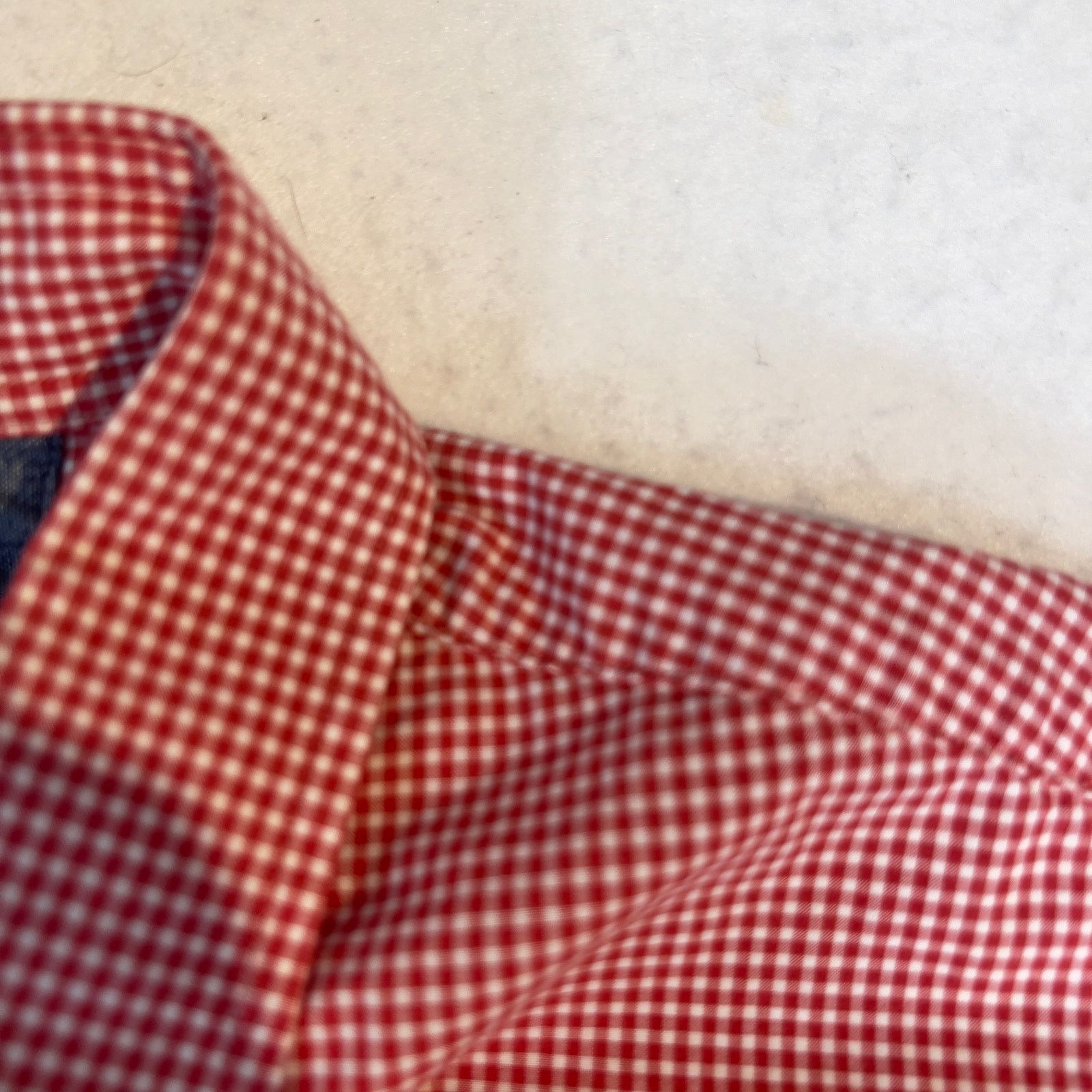 Banana Republic Banana Republic Factory Button Shirt Mens L SLIM FIT Red Size US L / EU 52-54 / 3 - 6 Thumbnail