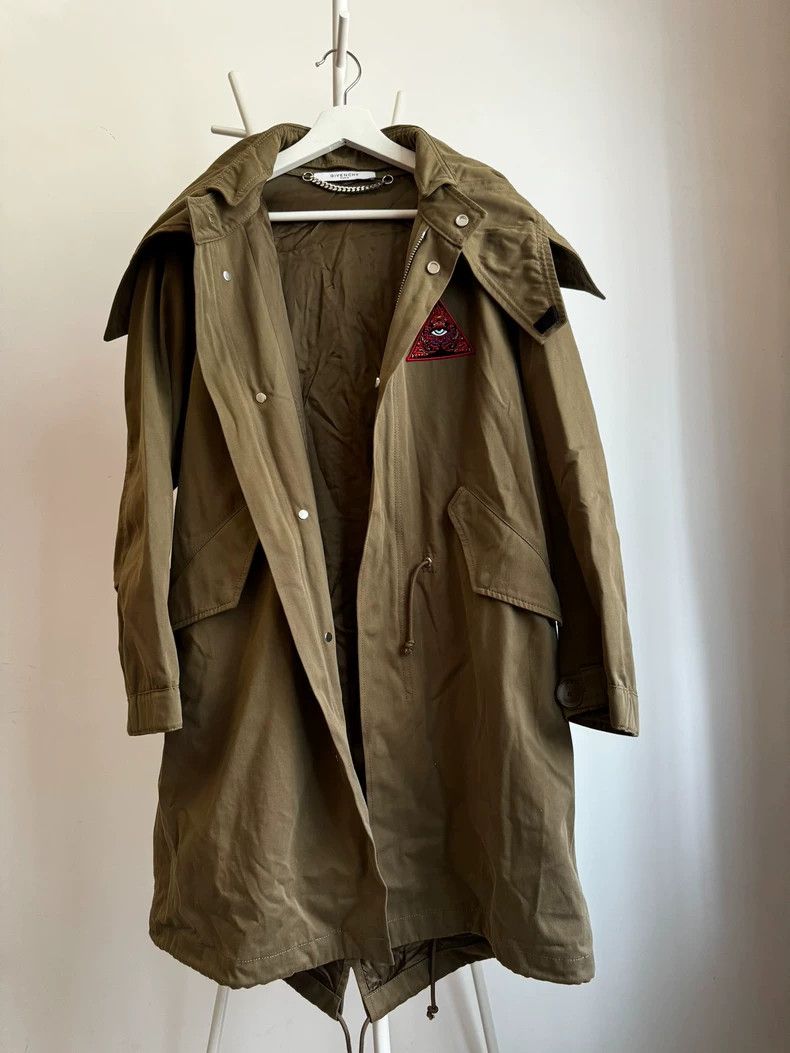 Givenchy Givenchy PARKA All-Seeing Eye Long Length Parka Coat Size US M / EU 48-50 / 2 - 3 Thumbnail