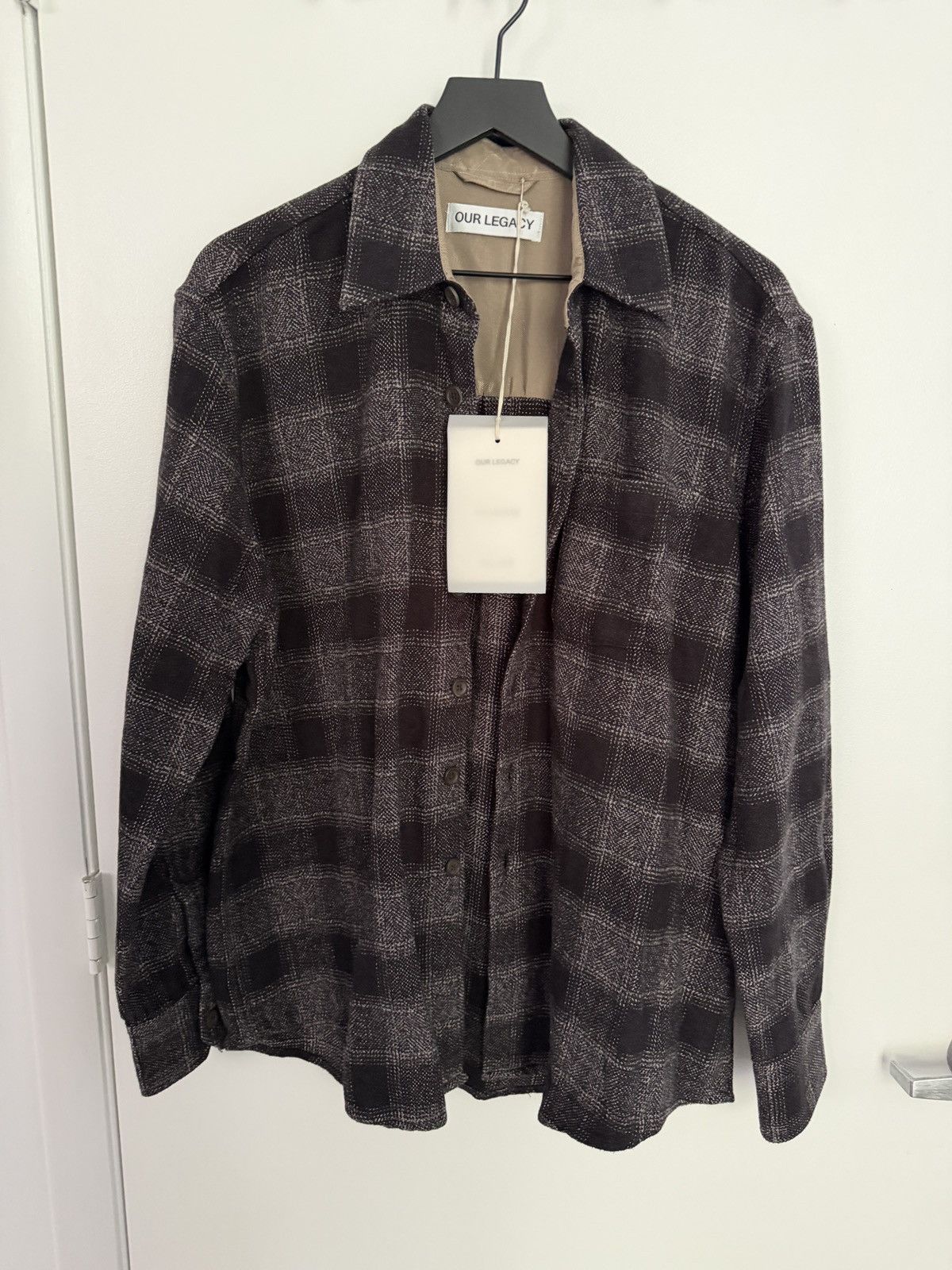 Our Legacy Our Legacy Above Shirt Flannel Check Oakland Low Twist 