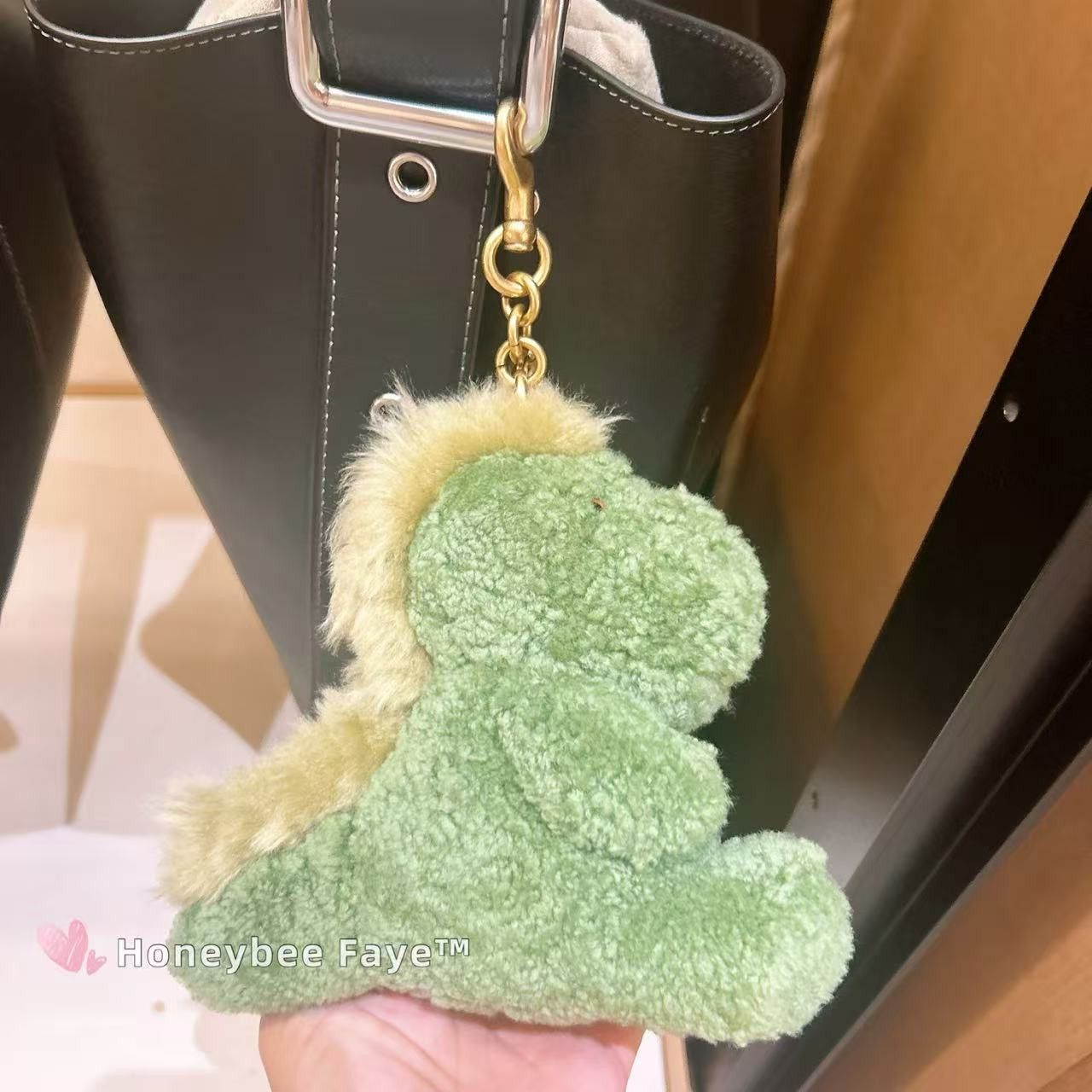 Coach Little Rexy Bag Charm In Shearling CCR22 Size ONE SIZE - 3 Thumbnail