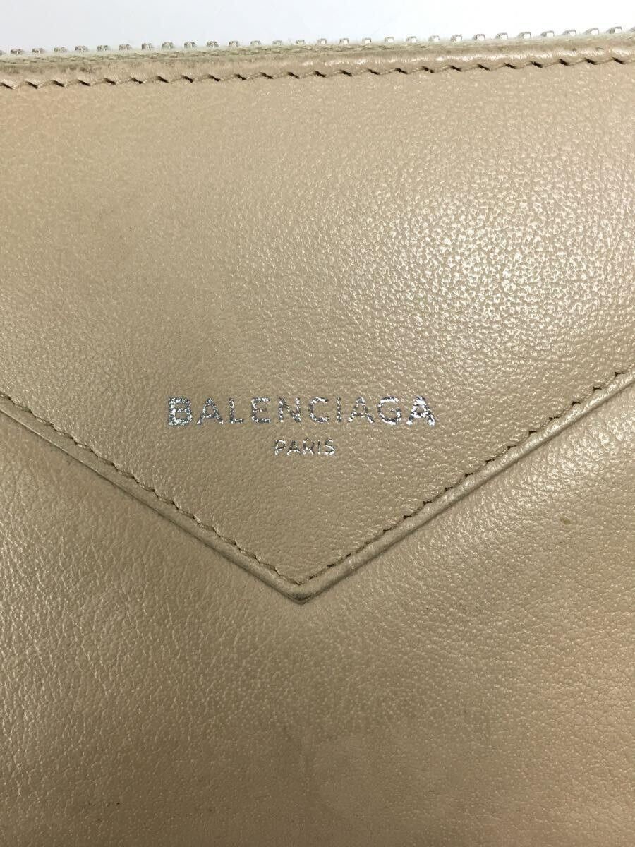 Balenciaga Balenciaga Leather Long Wallet Cream Size ONE SIZE - 3 Thumbnail