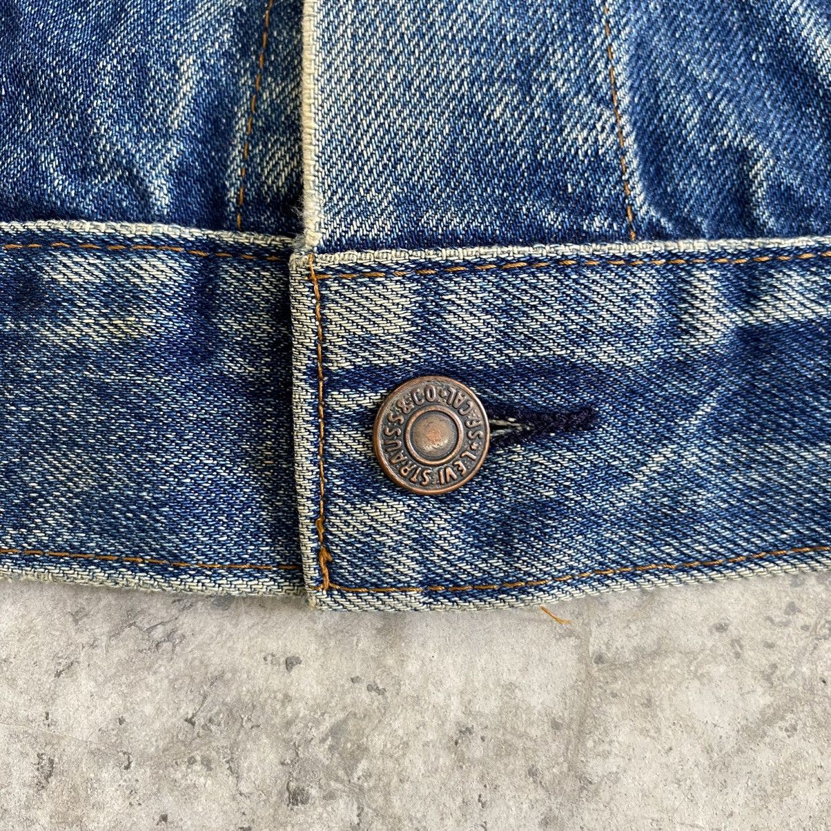 Levi's VTG 70’s Levi’s Type 3 Faded Honeycomb Trucker Denim Jacket Size US S / EU 44-46 / 1 - 8 Thumbnail