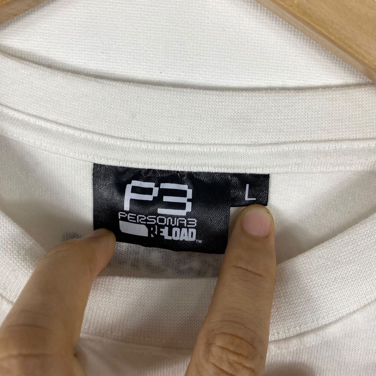 Anime × Japanese Brand PERSONA 3 RELOAD Special Extracurricular Execute Sector Tee Size US L / EU 52-54 / 3 - 6 Thumbnail