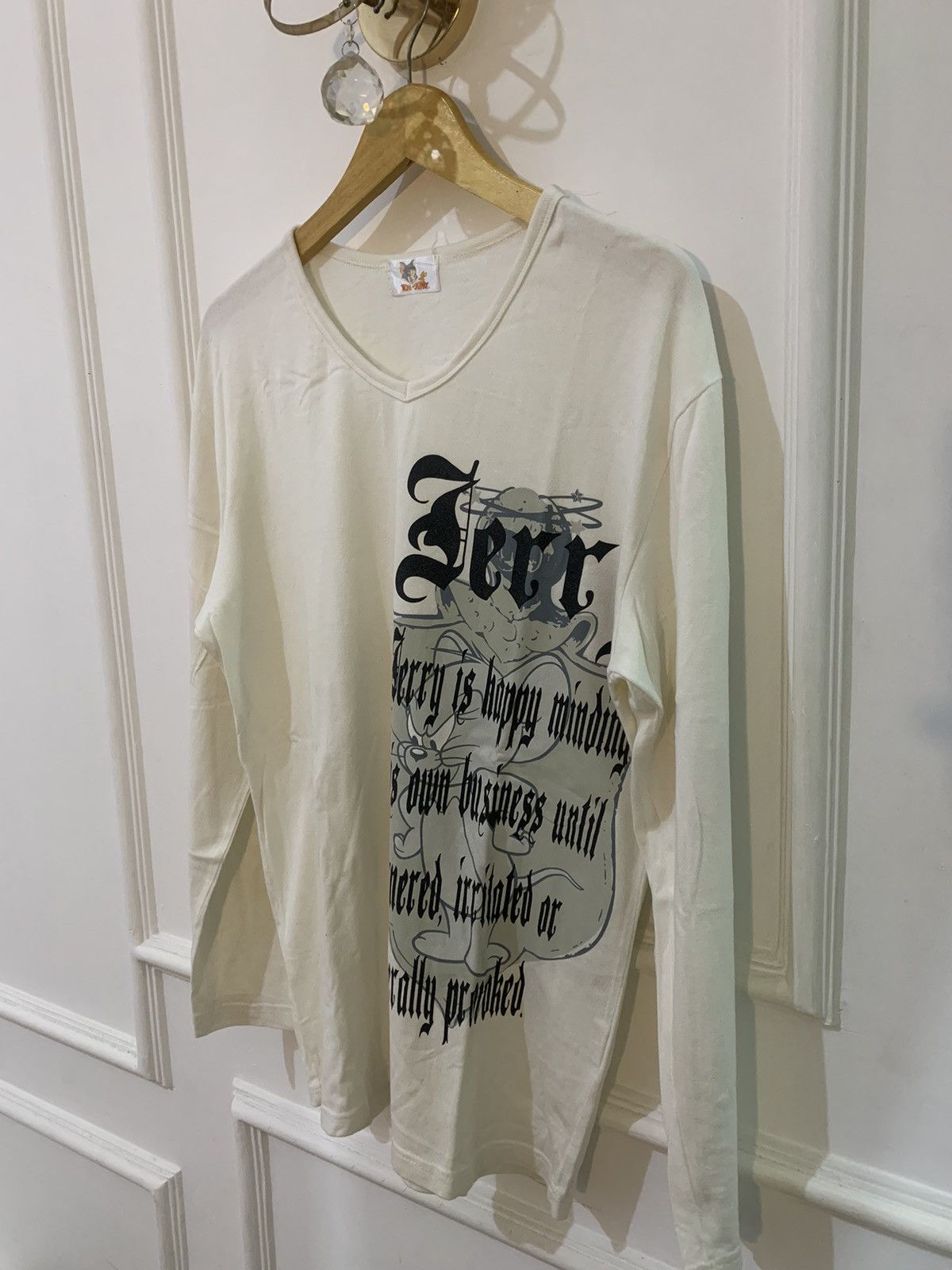 Cartoon Network × If Six Was Nine × Le Grande Bleu (L.G.B.) Japanese brand poem long Sleeve Jerry ifaixwasnine styel Size US L / EU 52-54 / 3 - 2 Thumbnail