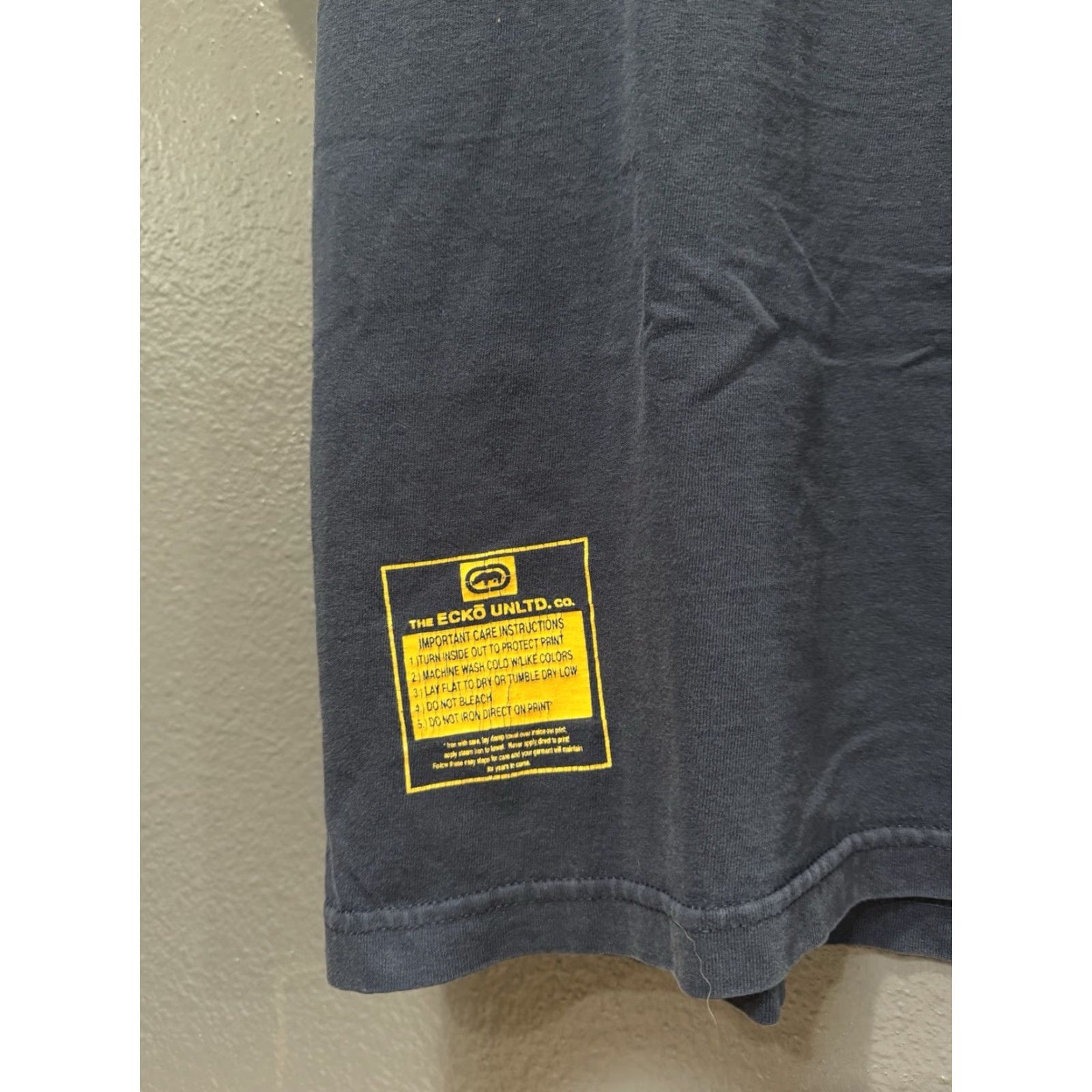 Ecko Unltd. VINTAGE 90s Ecko Unltd. Blue Cotton Men’s Tee Shirt XL USA Made Shirt Mens 90s Size US XL / EU 56 / 4 - 5 Thumbnail