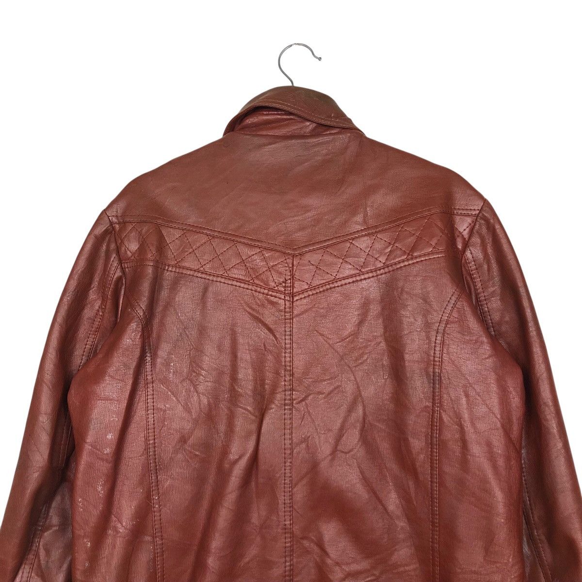 Japanese Brand Vintage Biker Genuine Leather Jacket Male Duds Issey Miyake Size US M / EU 48-50 / 2 - 10 Thumbnail