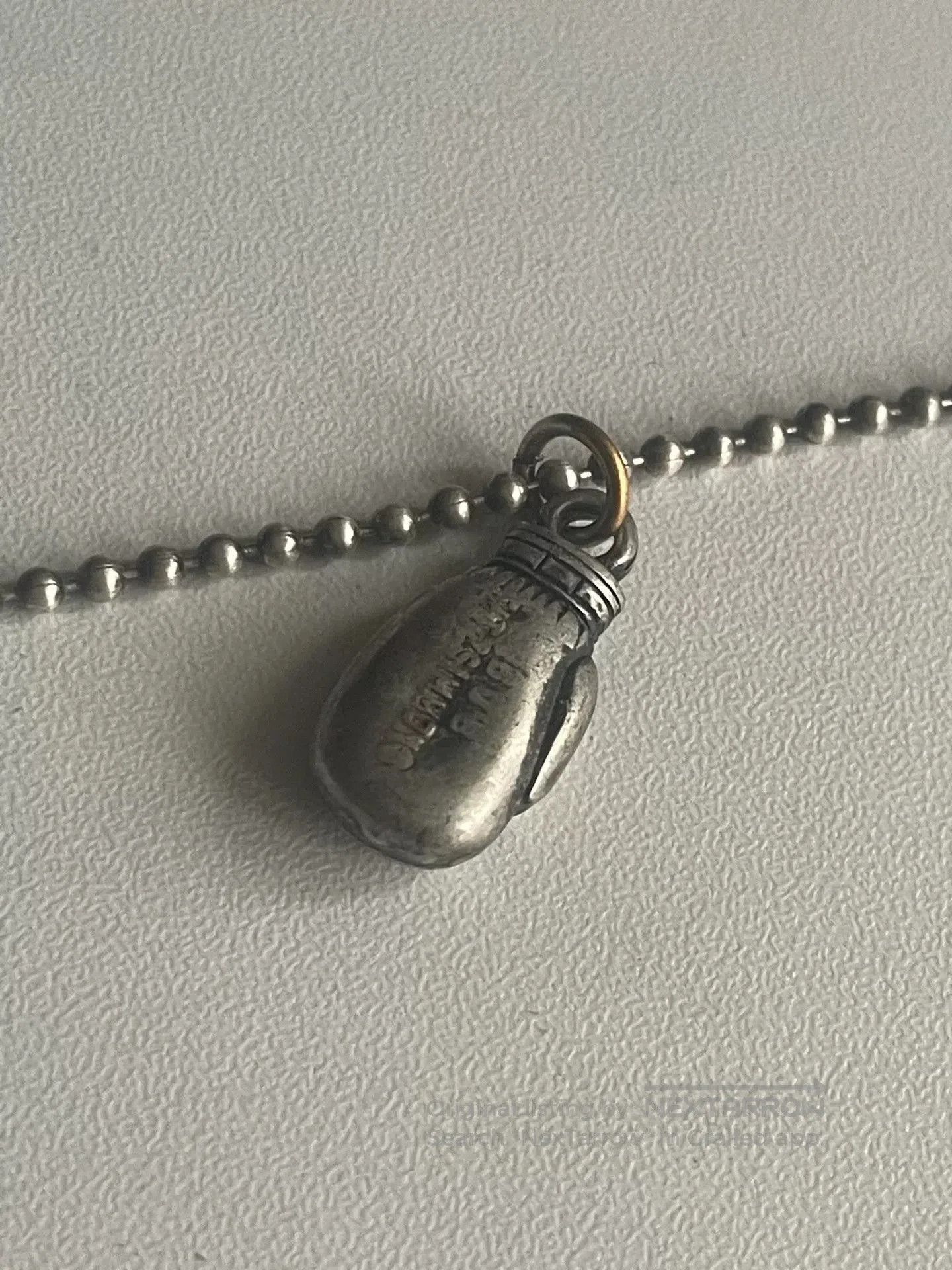 Maison Margiela Maison Martin Margiela Boxing Glove Silver Necklace. Size ONE SIZE - 2 Thumbnail