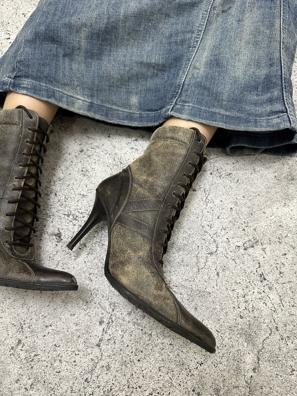 Other Ankle boots Faded Balenciaga Style Size US 8 / IT 38 - 9 Thumbnail