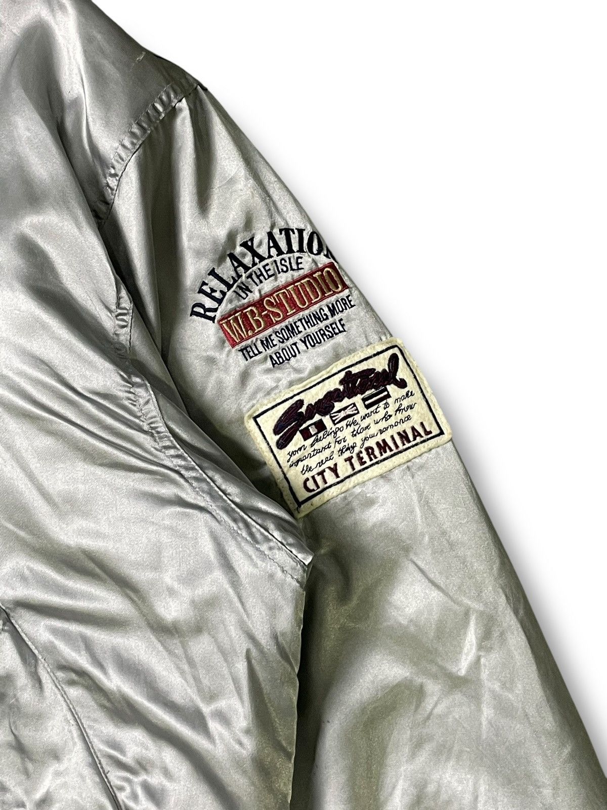 Japanese Brand × Vintage Equatorial Island x Japanese Brand Men Bombers Jacket (32) Size US M / EU 48-50 / 2 - 5 Thumbnail