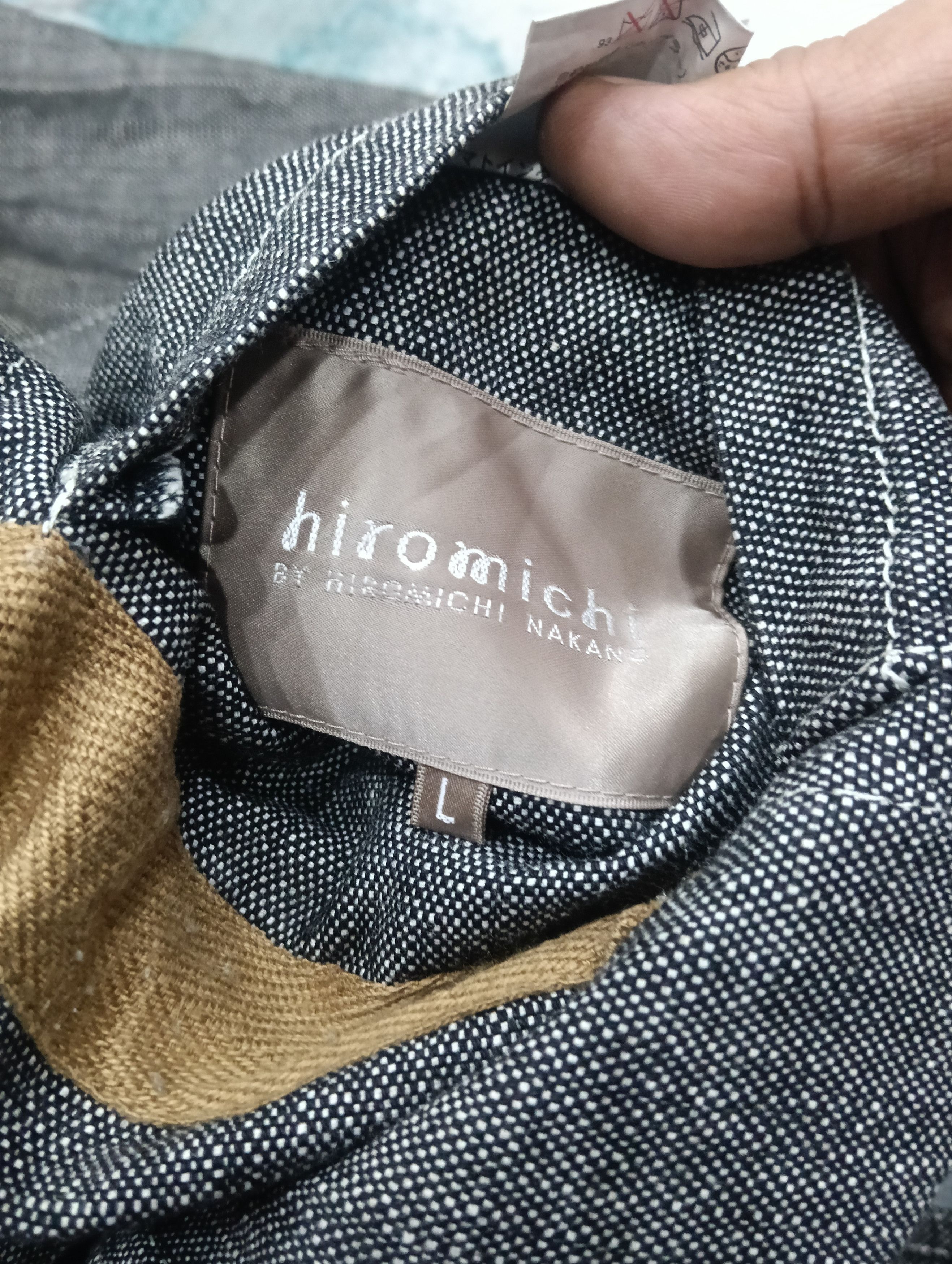 14th Addiction × Beauty Beast × Japanese Brand Hiromichi Nakano Like Indigo Shawl Collar Size US L / EU 52-54 / 3 - 13 Thumbnail