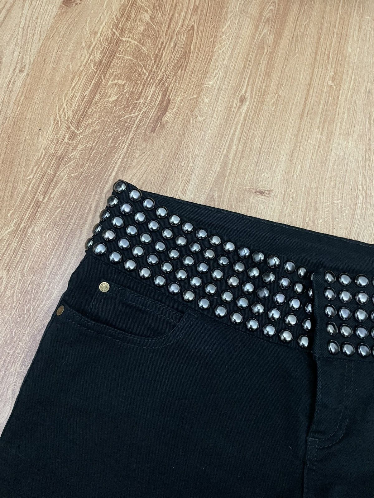 Gucci Gucci stud belted skinny low waist indie sleaze jeans Size 28" / US 6 / IT 42 - 4 Thumbnail