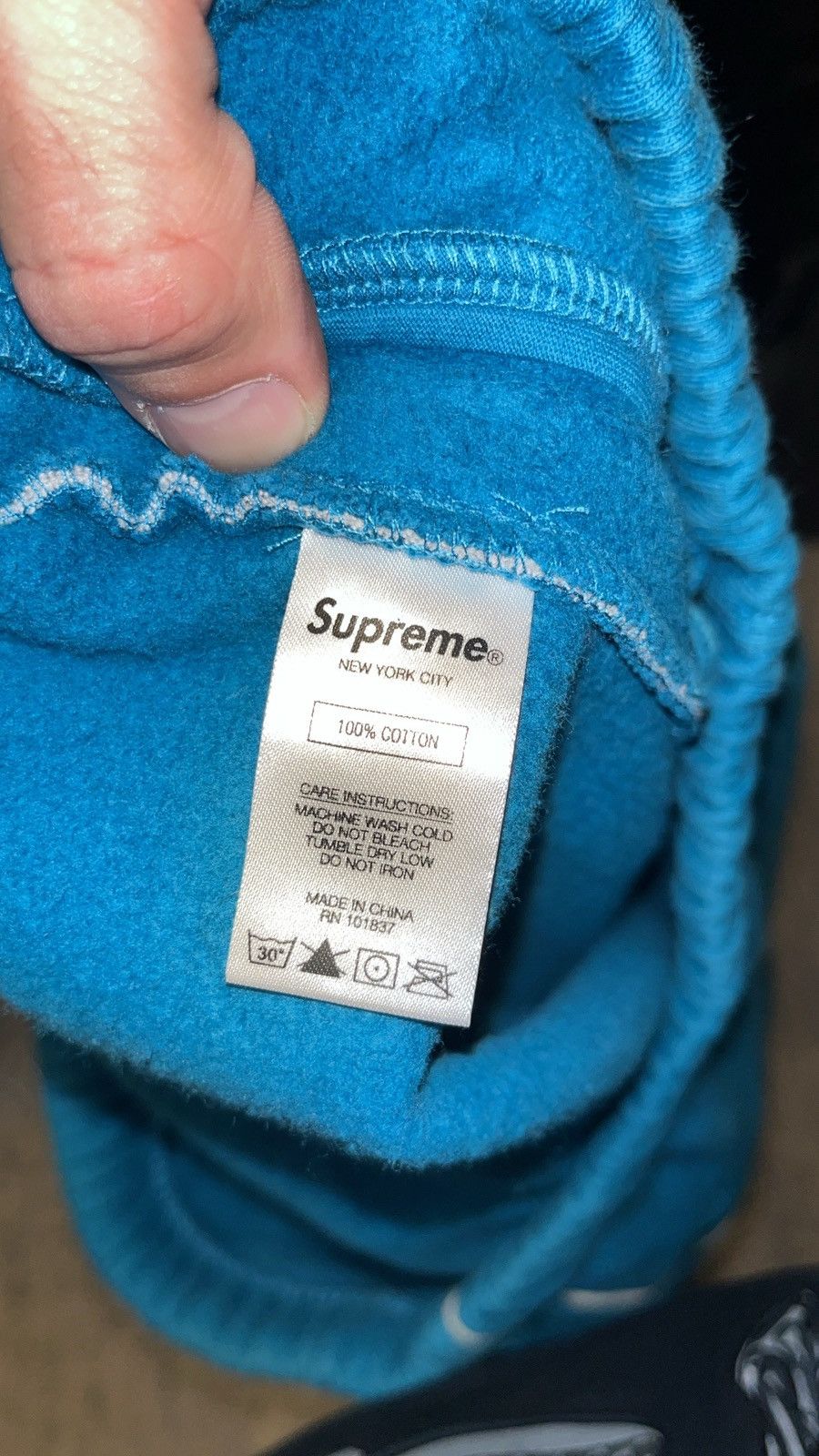 Supreme Supreme Piping Sweatpants SS18/ Dark Agua Size US 34 / EU 50 - 6 Thumbnail