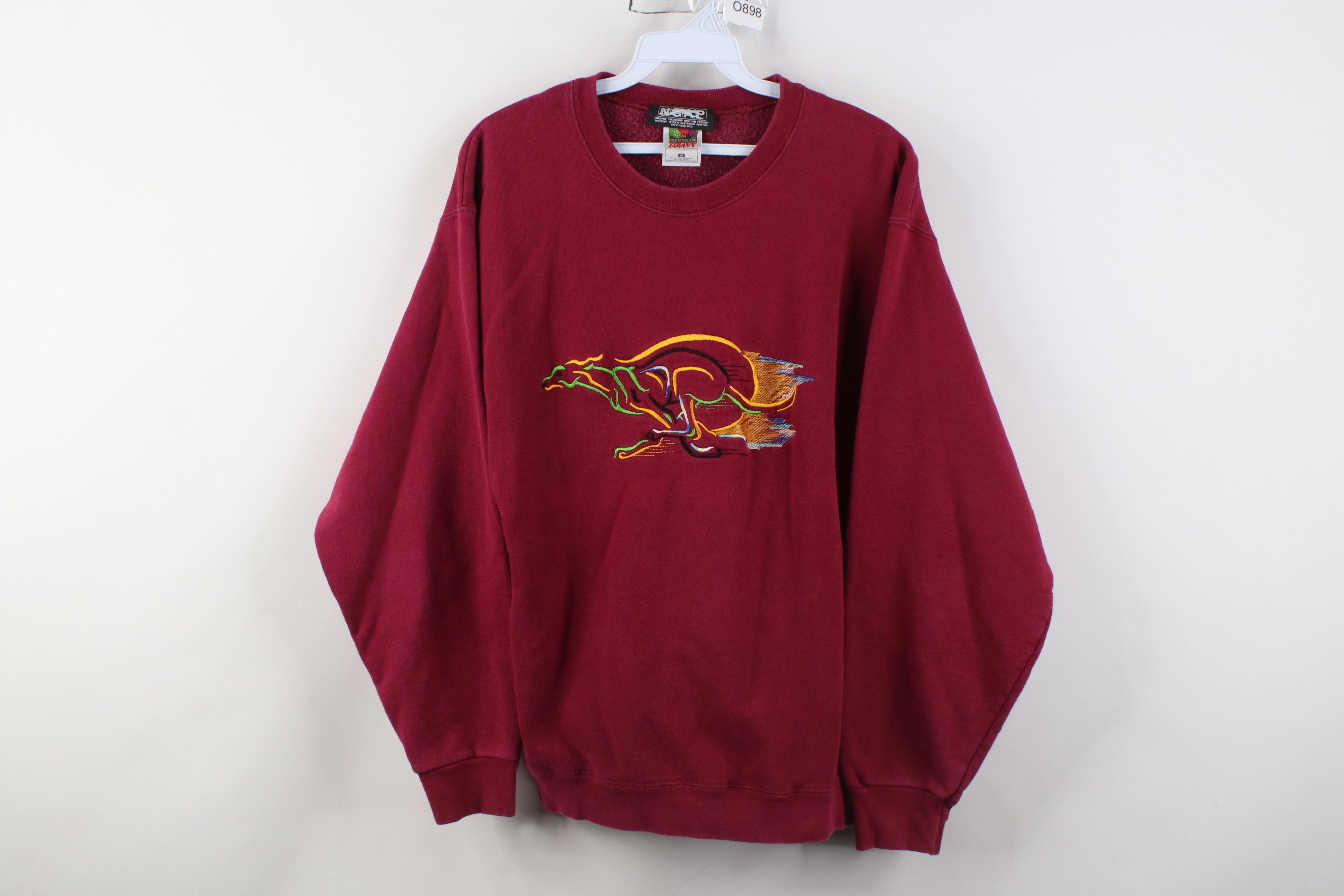 Vintage Vintage 90s Y2K Greyhound Adoption Program Dog Sweatshirt Size M / US 6-8 / IT 42-44 - 1 Thumbnail