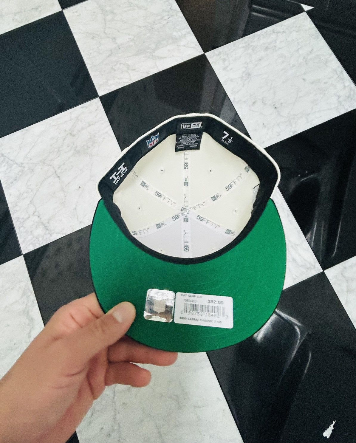 New Era Raiders fitted 718 Size ONE SIZE - 4 Thumbnail