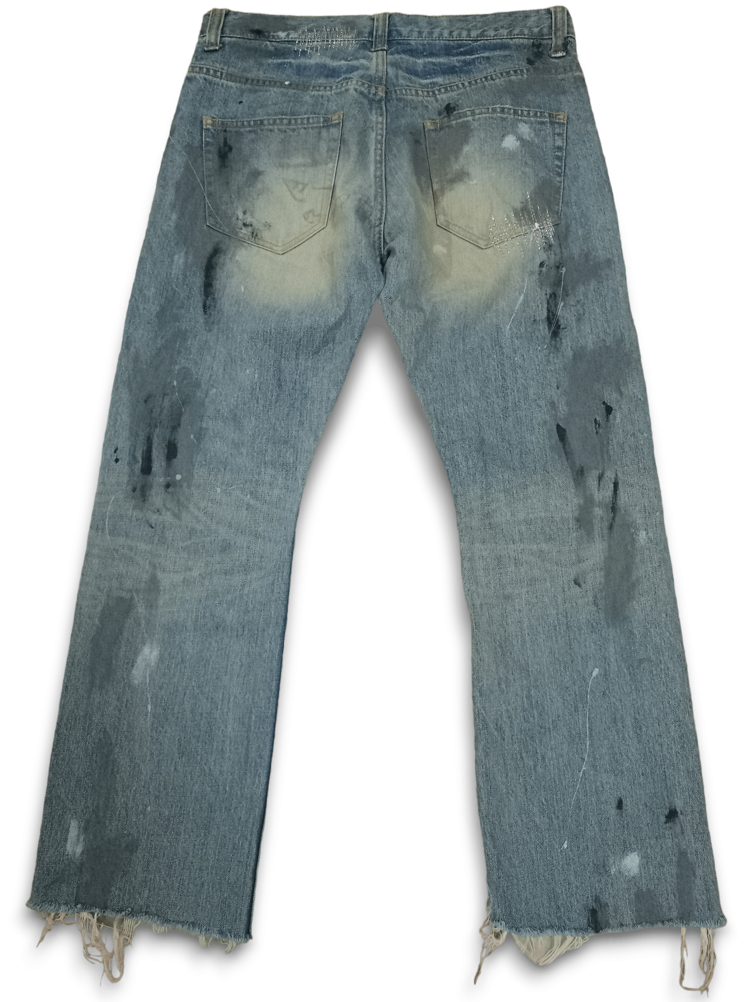 Edition Japan × Japanese Brand Vintage Japanese Brand Grunge Style Distressed Loose Jeans Size US 30 / EU 46 - 2 Thumbnail