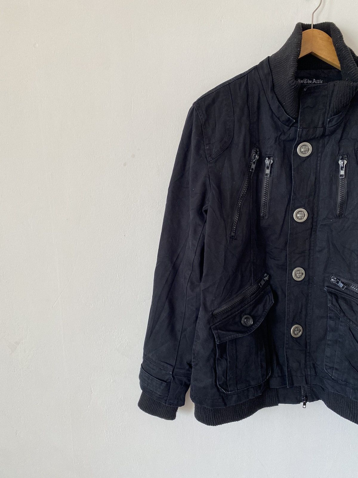 14th Addiction × In The Attic × KMRii Vtg In The Attic Japan Militery Zipp Bondage Tactical Jacket Size US L / EU 52-54 / 3 - 4 Thumbnail