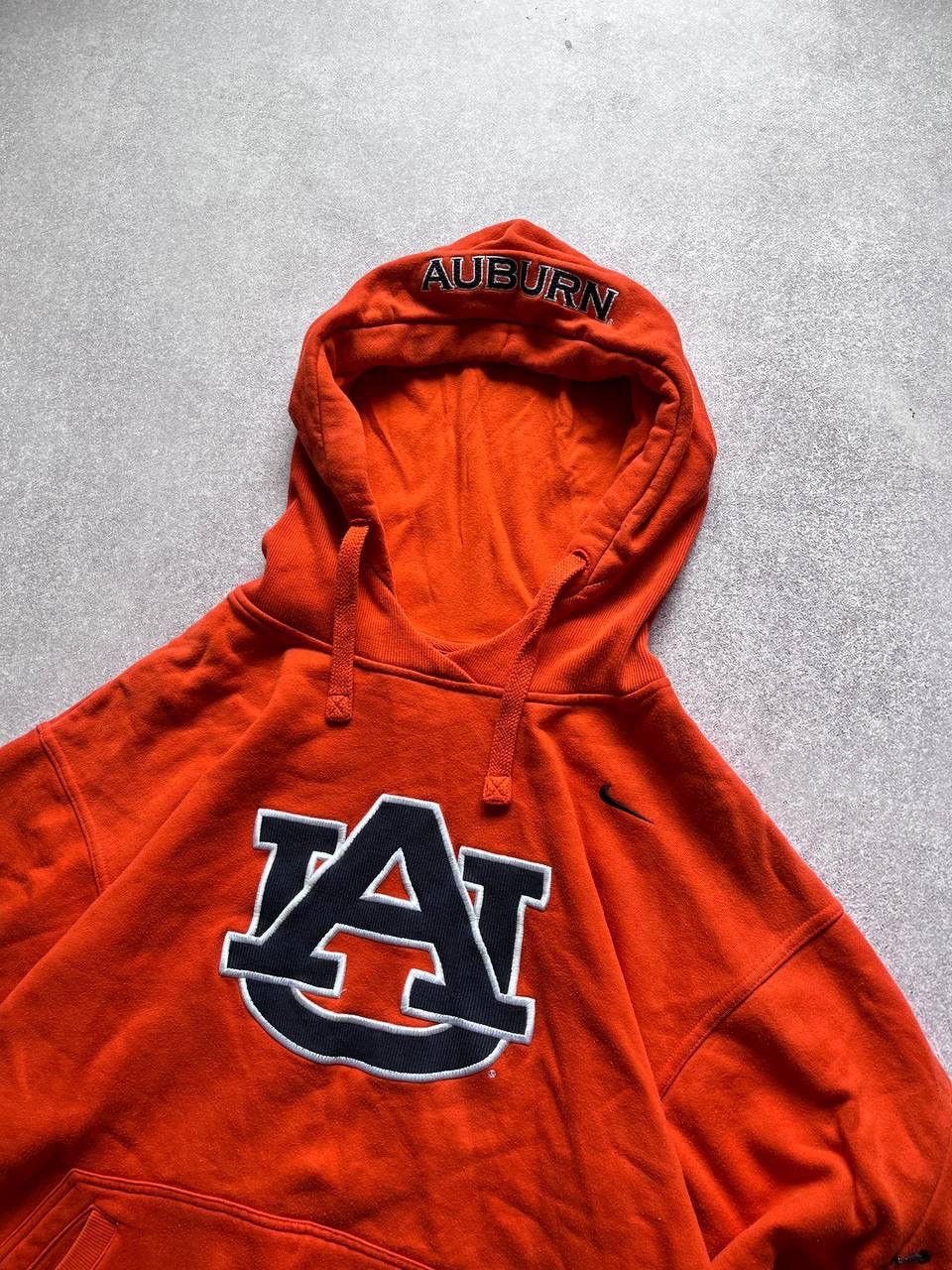 Nike Vintage Nike Swoosh Team Auburn Boxy Hoodie Y2K L Size US L / EU 52-54 / 3 - 2 Thumbnail