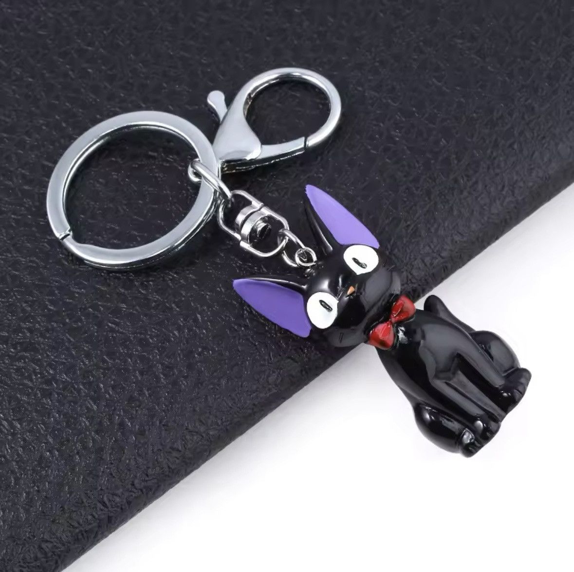 Designer Anime black cat keychain Size ONE SIZE - 2 Thumbnail
