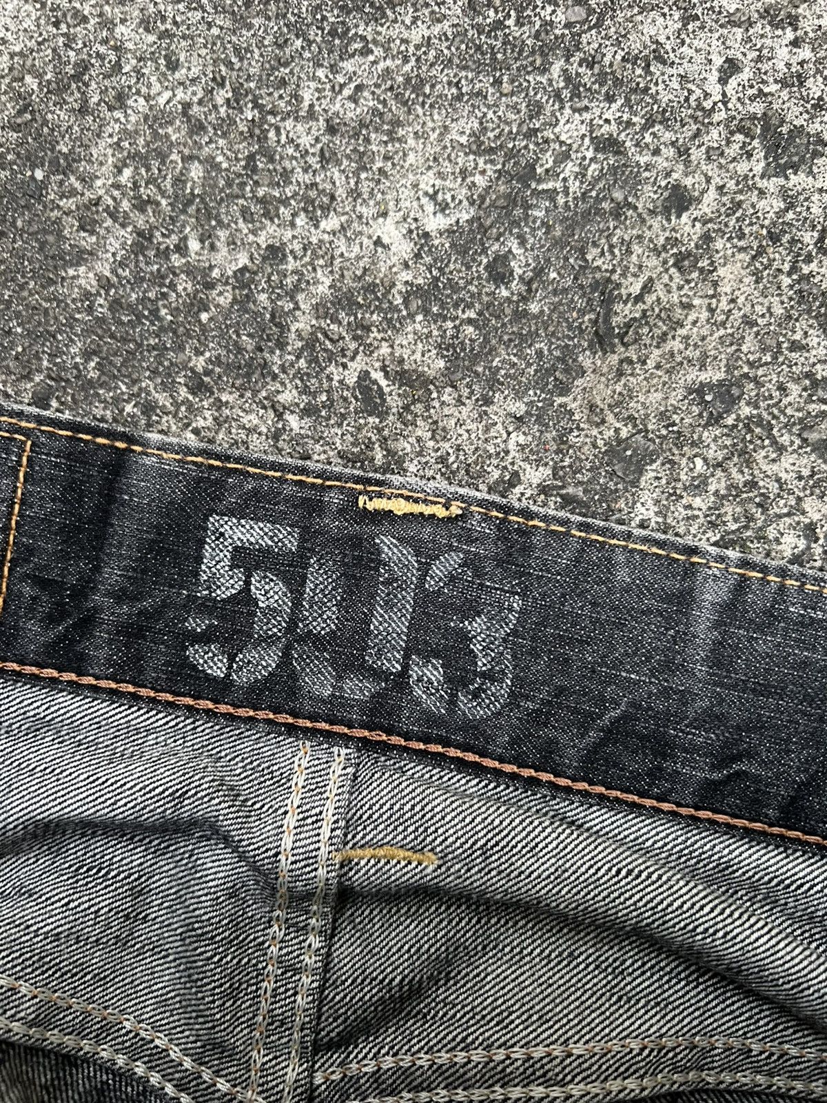 Edwin VINTAGE EDWIN 503 BLUE TRIP DISTRESS PUNK JEAN JAPAN Size US 29 - 12 Thumbnail