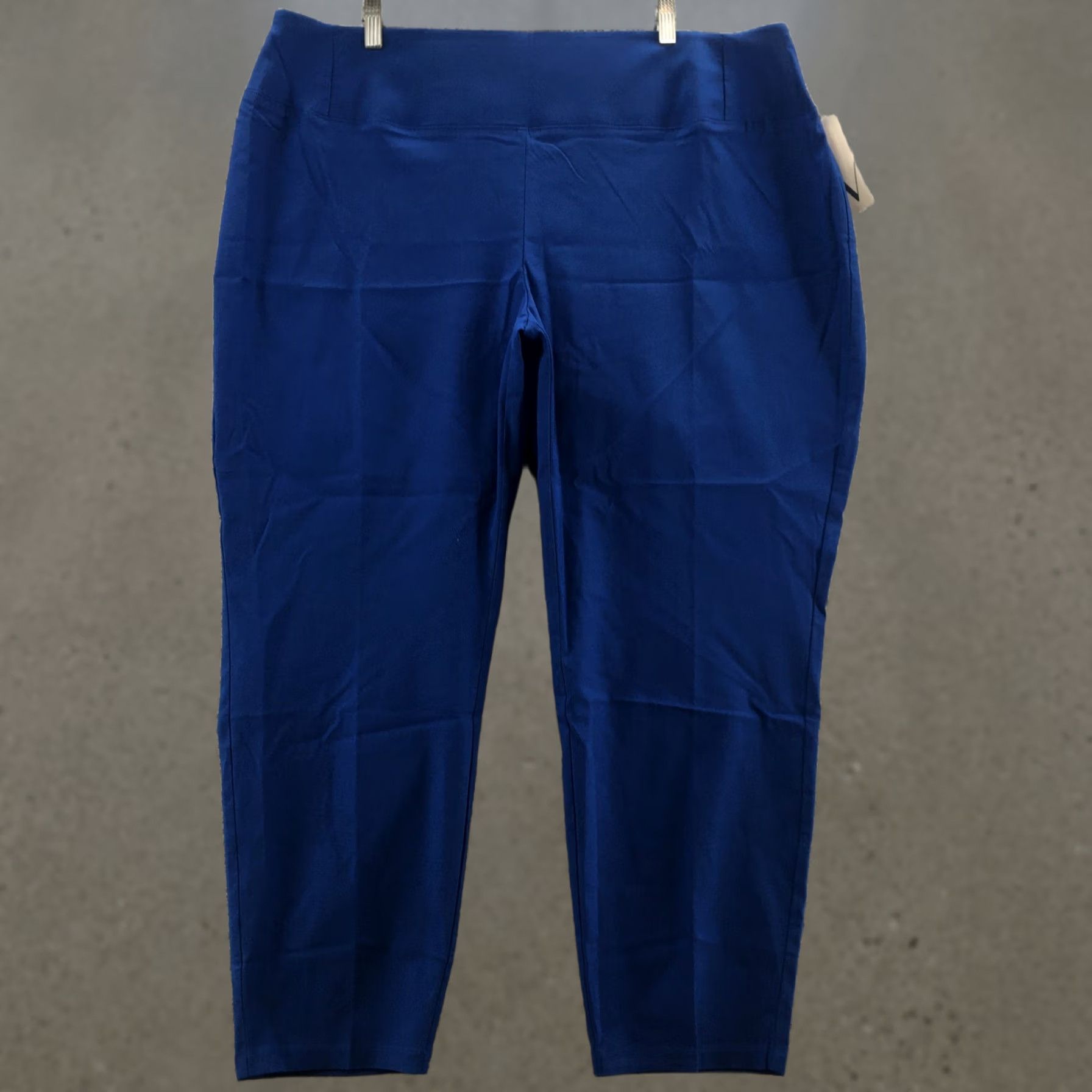 Worthington Worthington Skinny Pants Womens 24W Blue Flat Front Pull On NEW Pants Womens 24W Blue Flat Front Pull On NEW Size 42" / US 20 - 1 Thumbnail