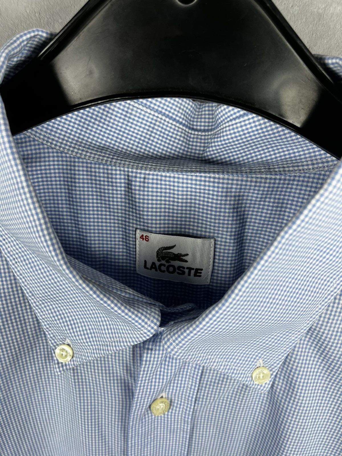 Lacoste × Vintage Lacoste shirt vintage Size US M / EU 48-50 / 2 - 2 Thumbnail