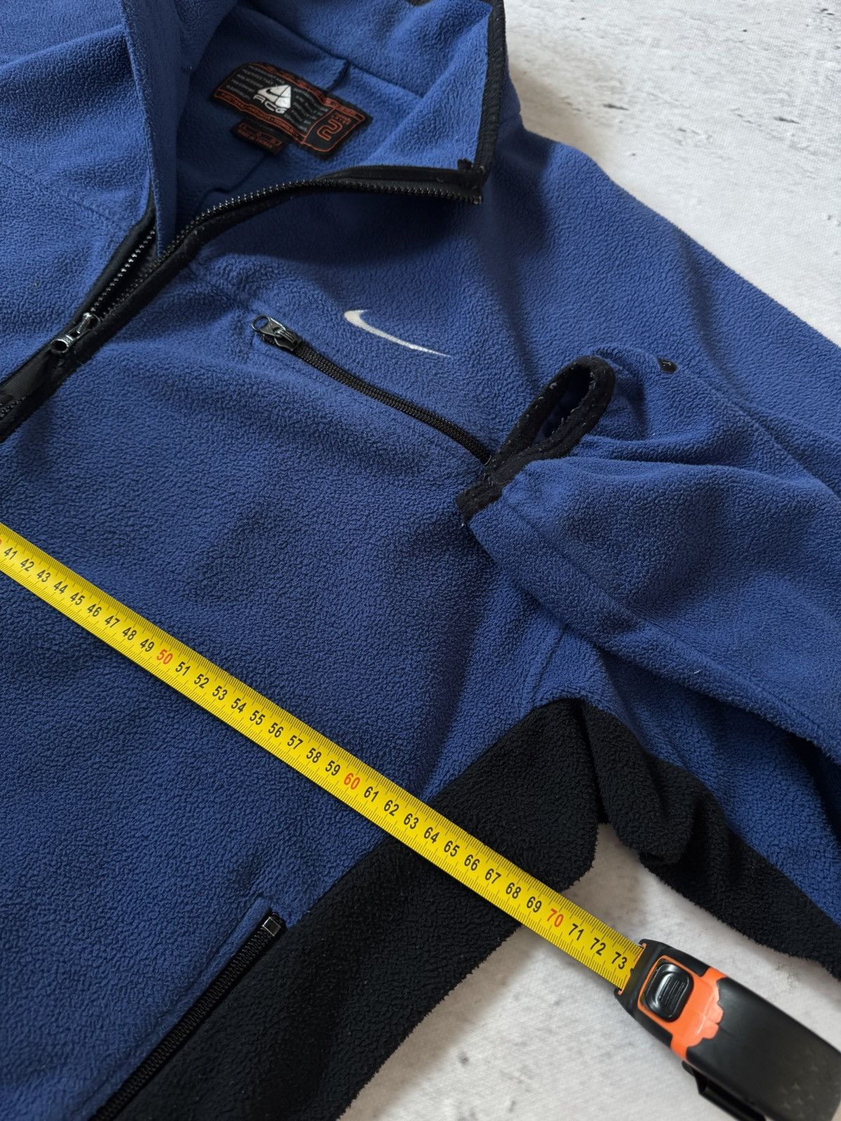 Nike × Nike ACG × Vintage NIKE ACG TEDDY FLEECE VINTAGE 00s y2k BAGGY ZIP HOODIE LOGO Size US L / EU 52-54 / 3 - 14 Thumbnail