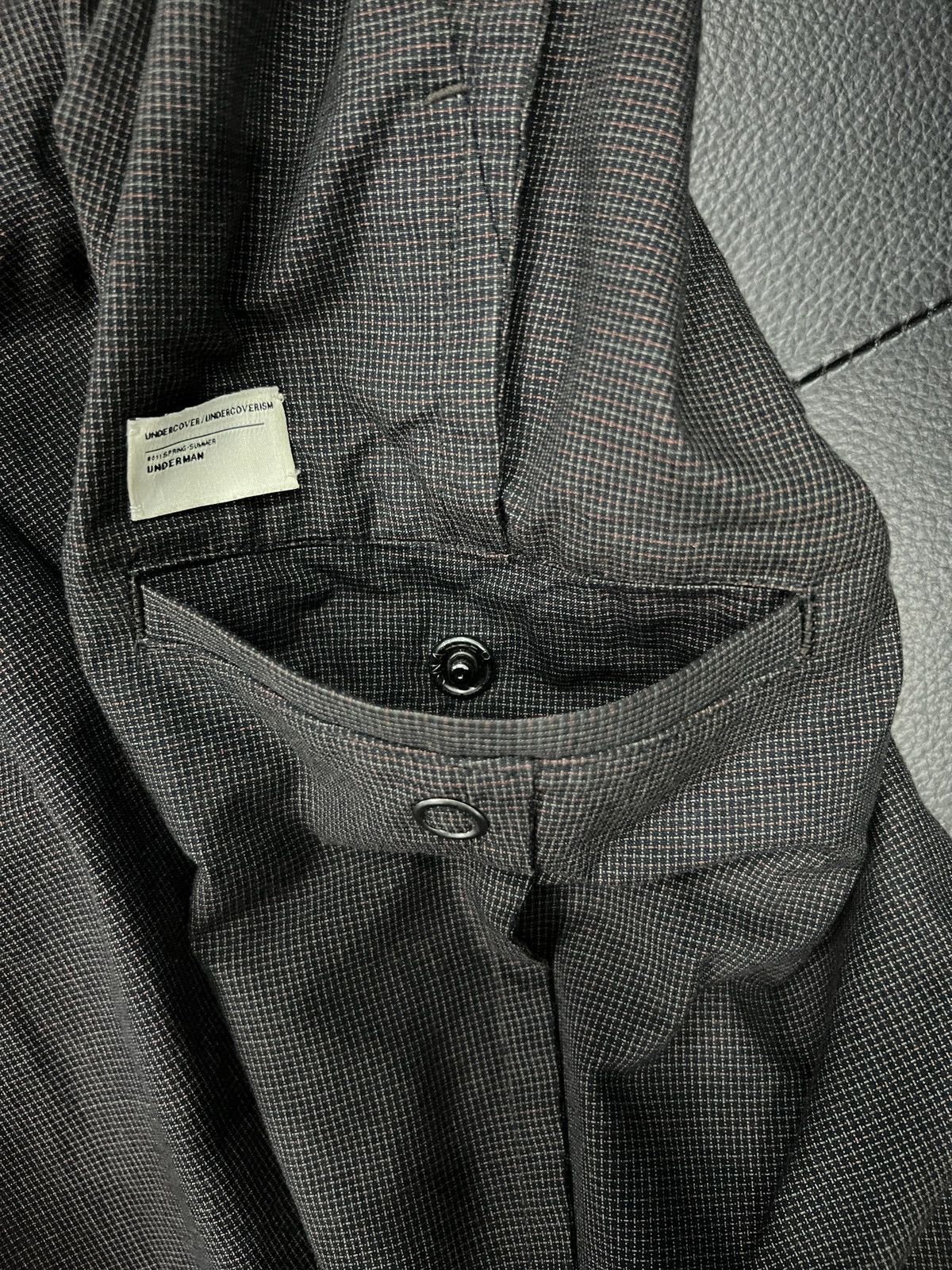 Undercover Undercover SS11 UNDERMAN Plaid Cropped Pants Size 34S - 9 Thumbnail