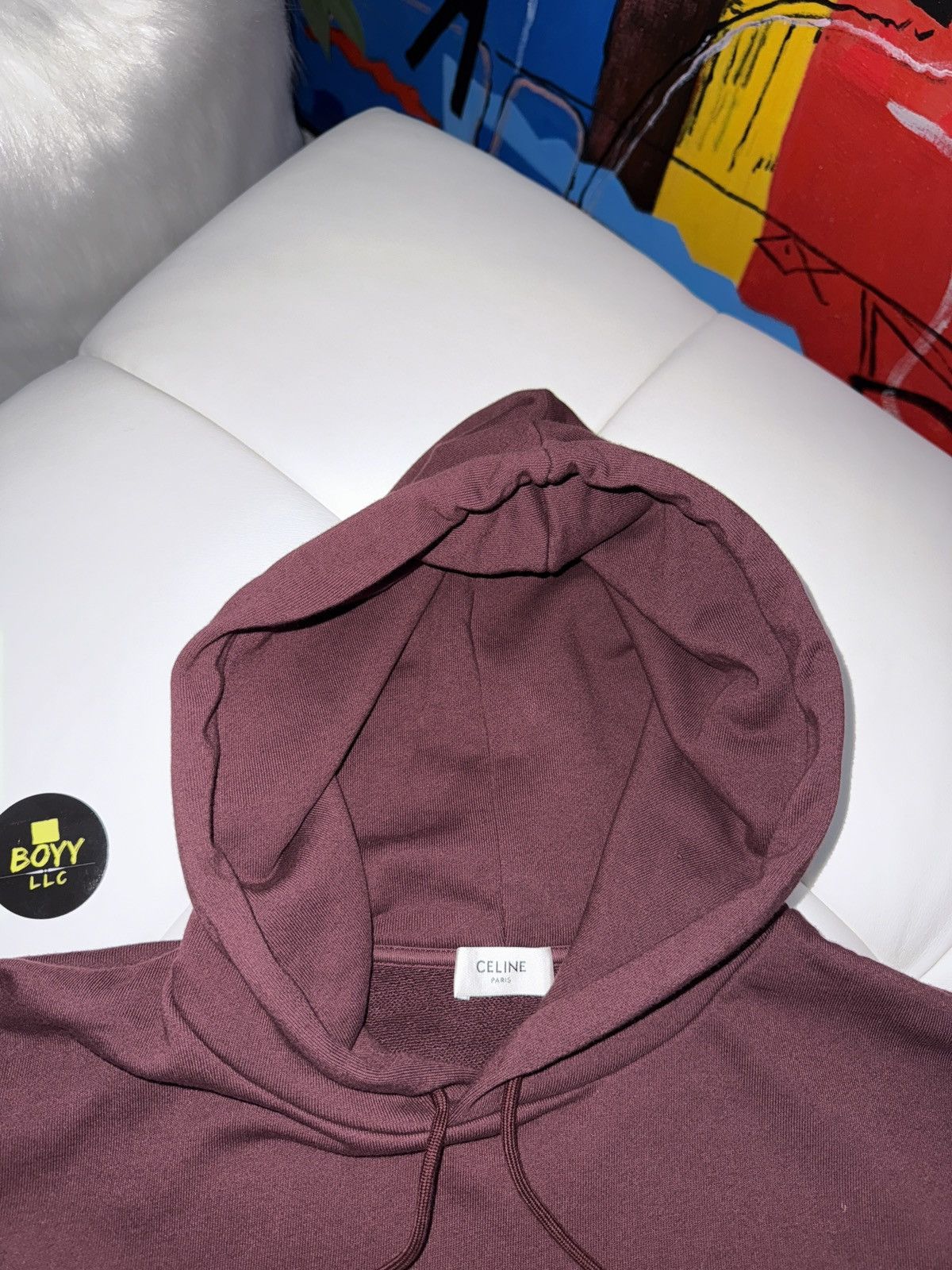 Celine Celine logo hoodie Size XS / US 0-2 / IT 36-38 - 3 Thumbnail