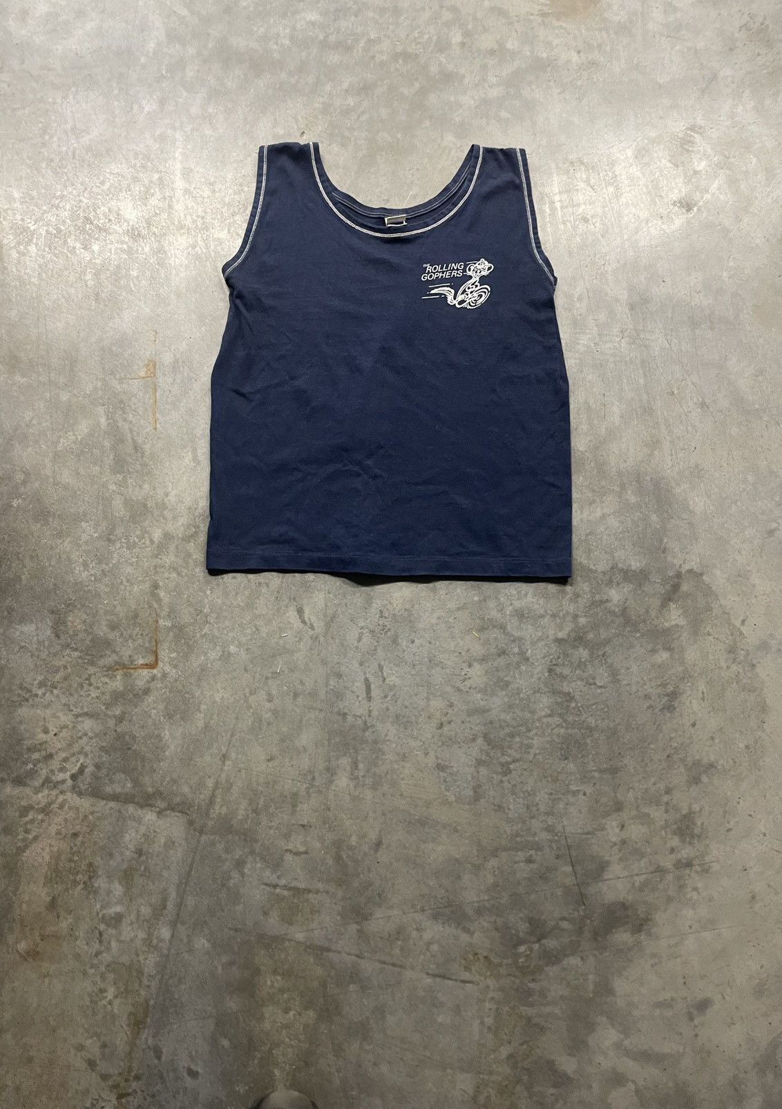 Vintage 70s Champion The Rolling Gophers Sleeveless Shirt