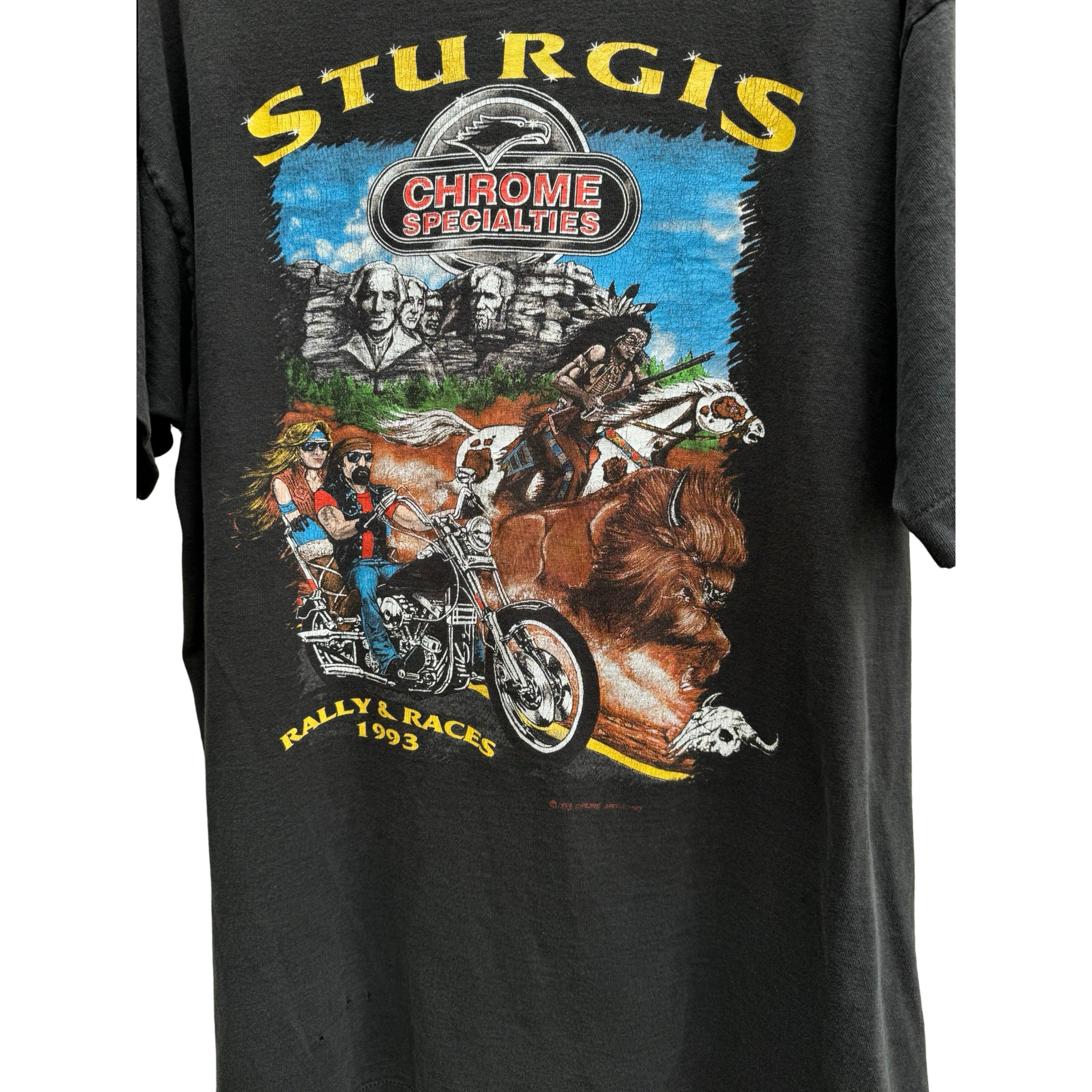 Vintage Sturgis Chrome Specialties 1993 Size US XL / EU 56 / 4 - 3 Thumbnail